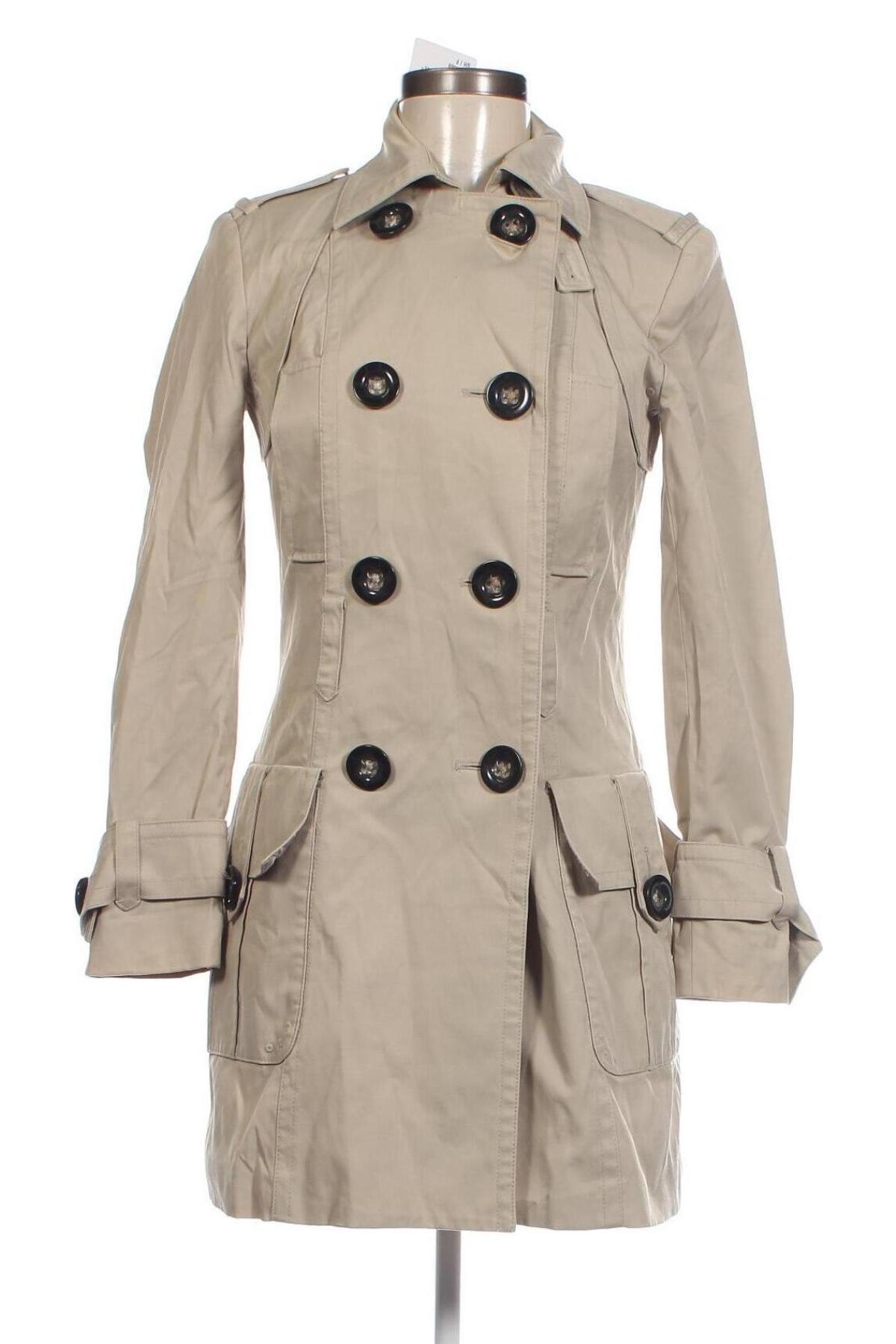 Γυναικείο παλτό Zara, Μέγεθος S, Χρώμα  Μπέζ, Τιμή 8,85 €