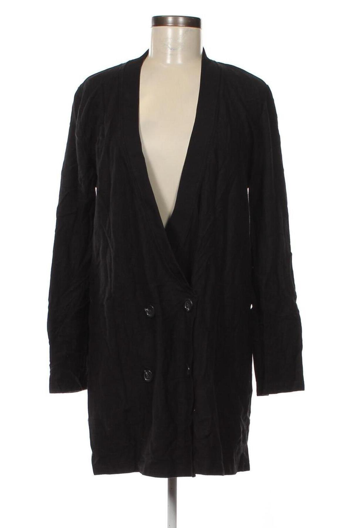 Dámský kabát  Zara, Velikost M, Barva Černá, Cena  184,00 Kč
