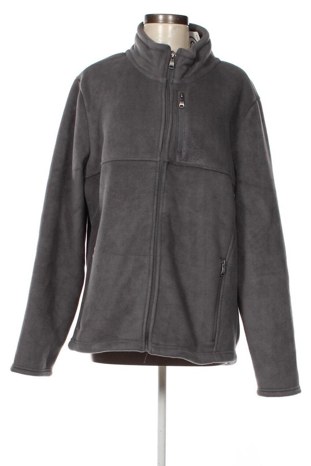 Damen Fleece Oberteil  Straight Up, Größe XL, Farbe Grau, Preis € 14,93