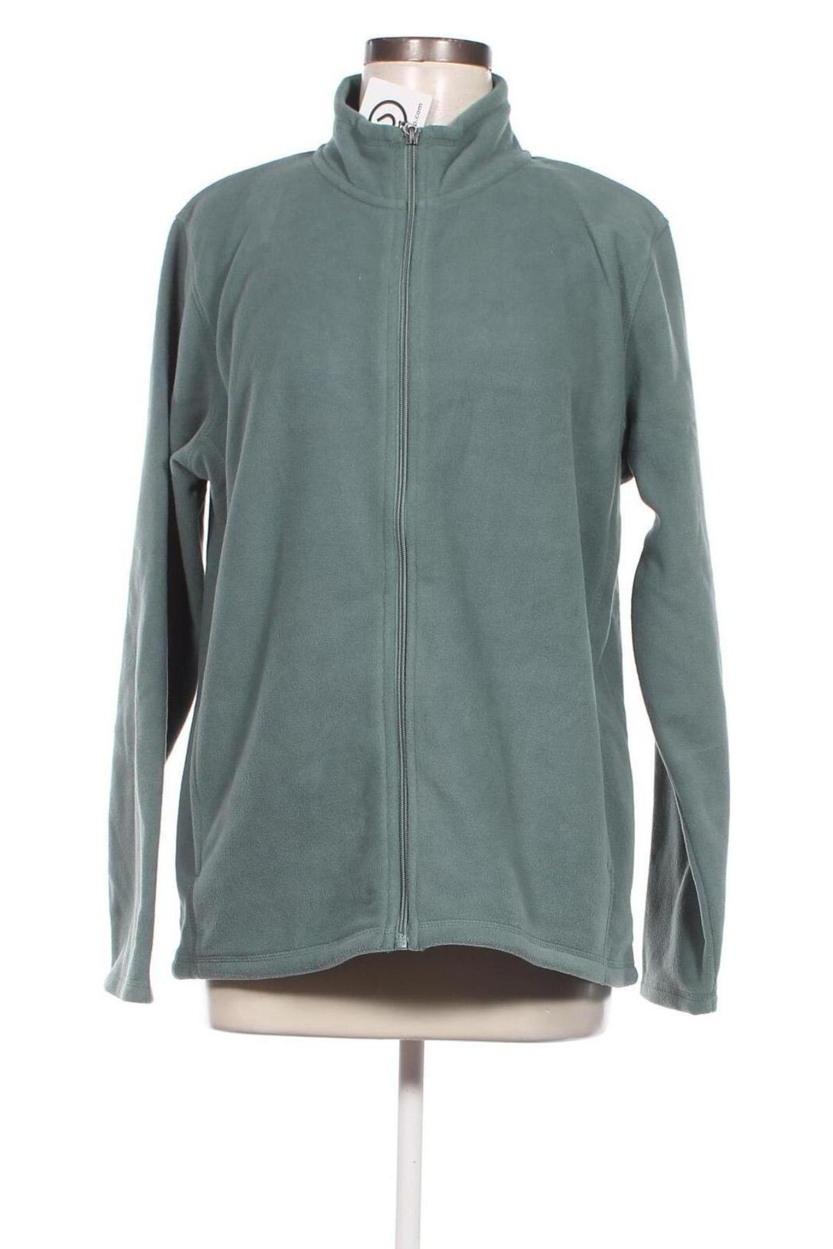 Damen Fleece Oberteil , Größe L, Farbe Grün, Preis € 8,96