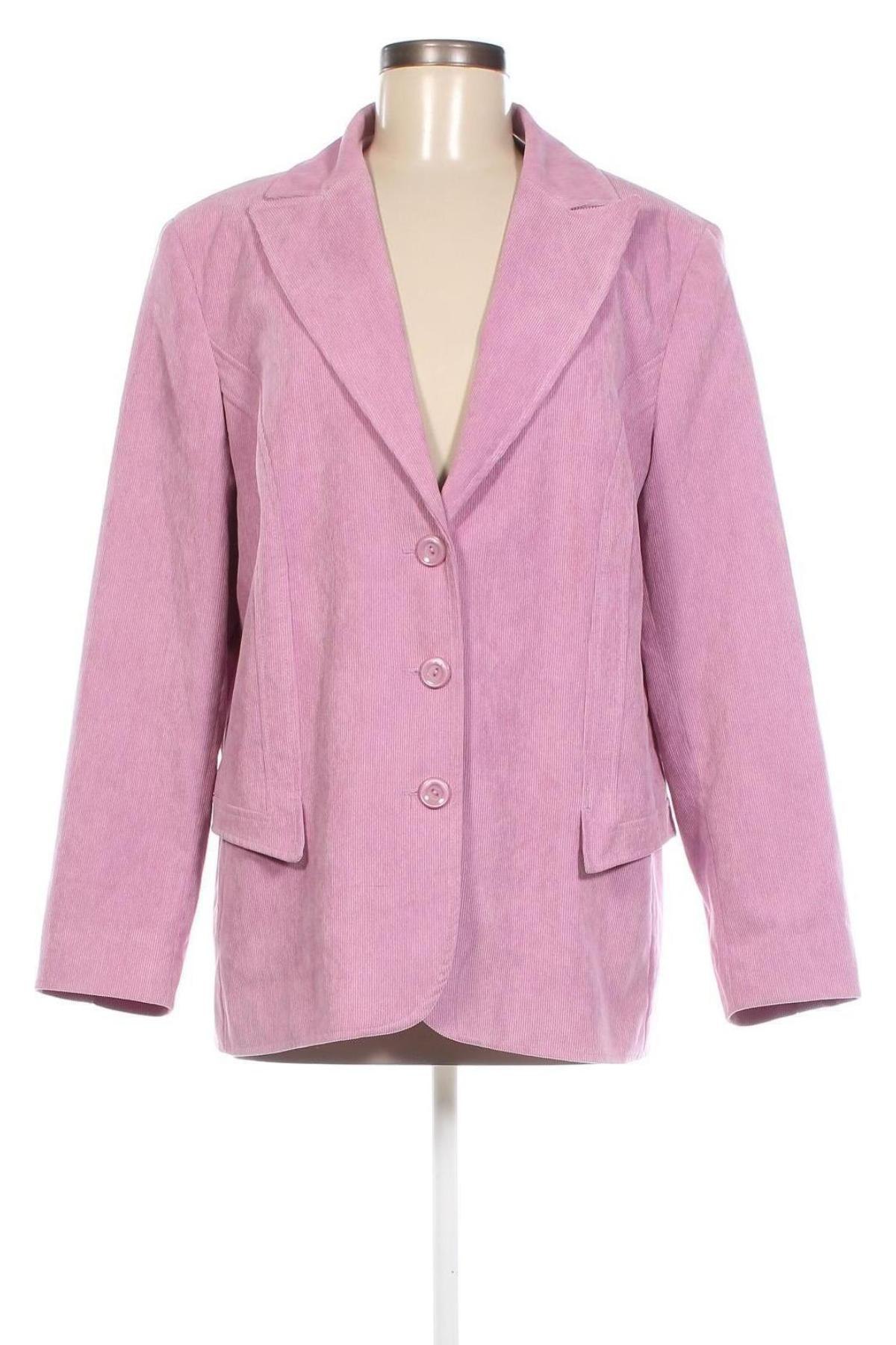 Γυναικείο σακάκι Adagio, Μέγεθος XL, Χρώμα Ρόζ , Τιμή 16,33 €