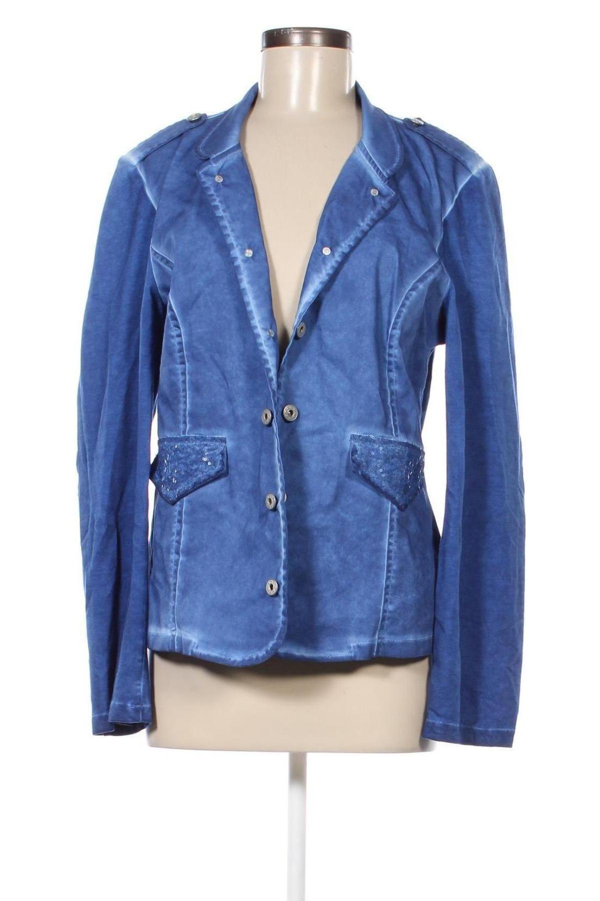 Γυναικείο σακάκι Amy Vermont, Μέγεθος XL, Χρώμα Μπλέ, Τιμή 18,56 €
