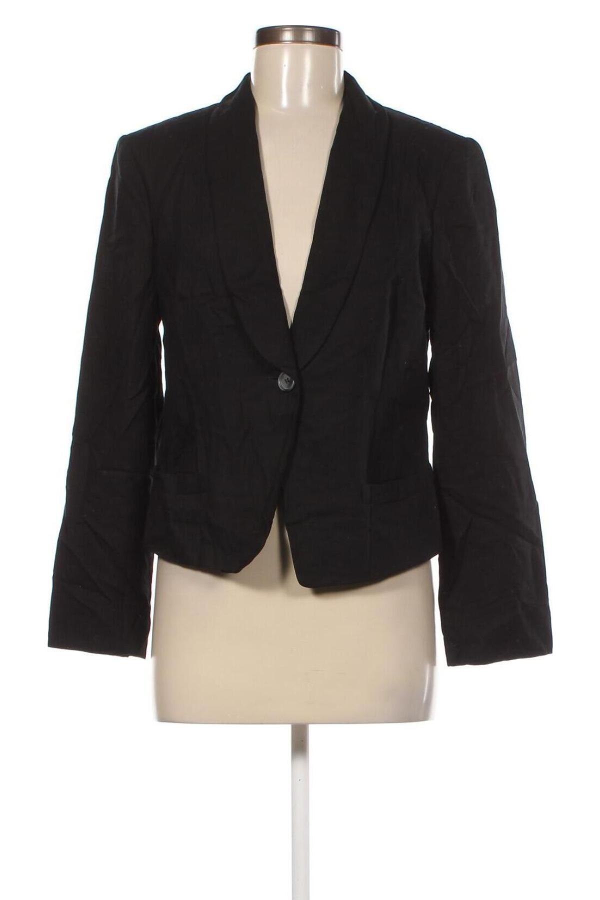 Damen Blazer Comma,, Größe L, Farbe Schwarz, Preis 78,63 €