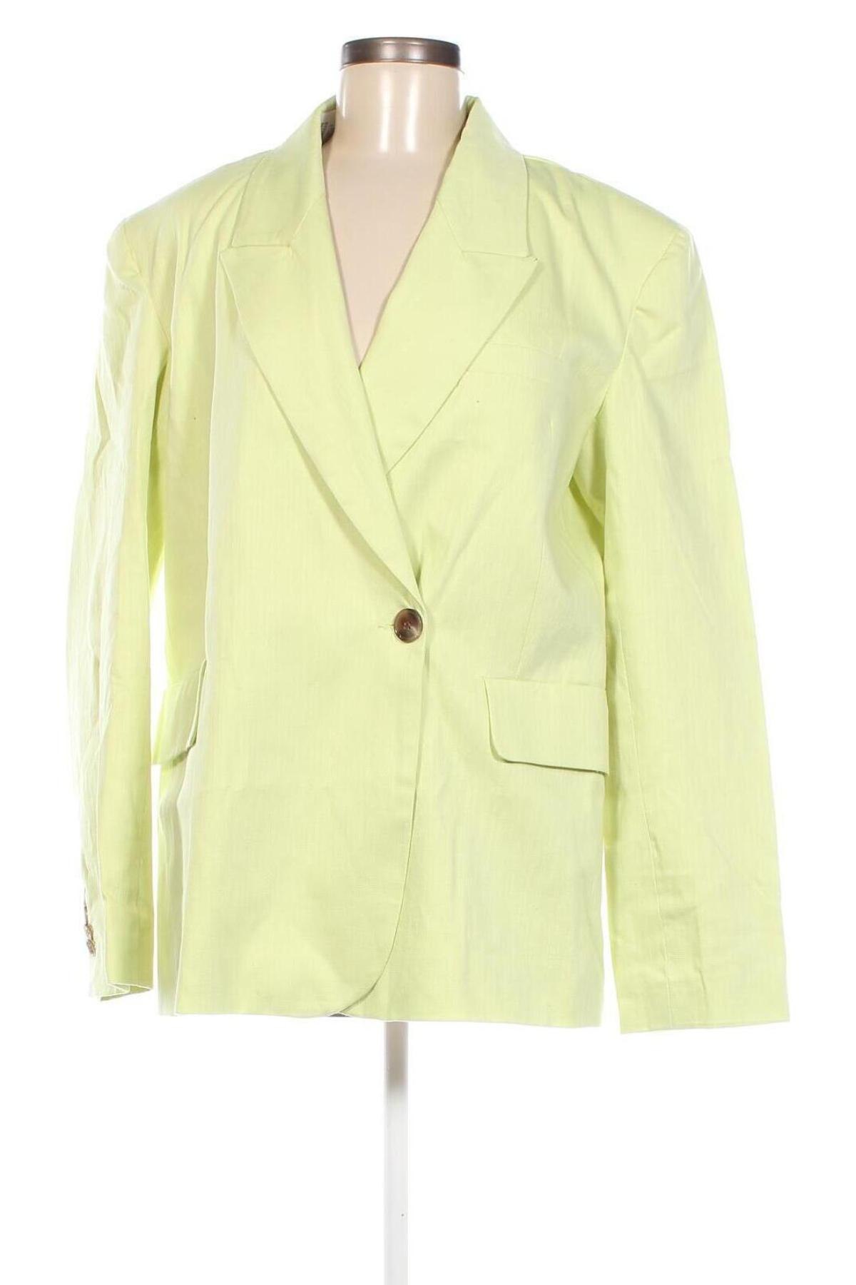 Γυναικείο σακάκι Edited, Μέγεθος S, Χρώμα Πράσινο, Τιμή 31,78 €