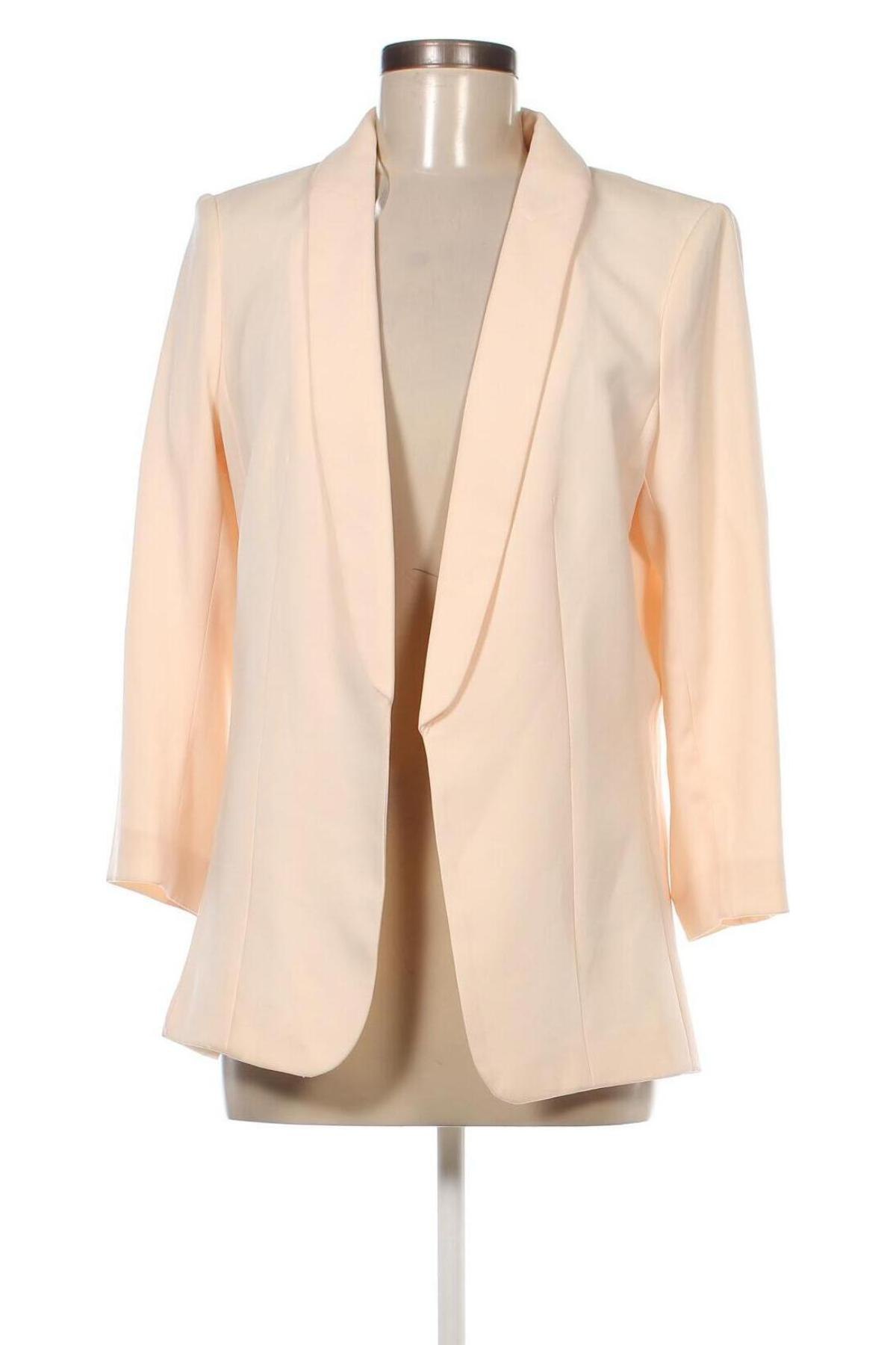 Γυναικείο σακάκι H&M, Μέγεθος XL, Χρώμα  Μπέζ, Τιμή 22,51 €