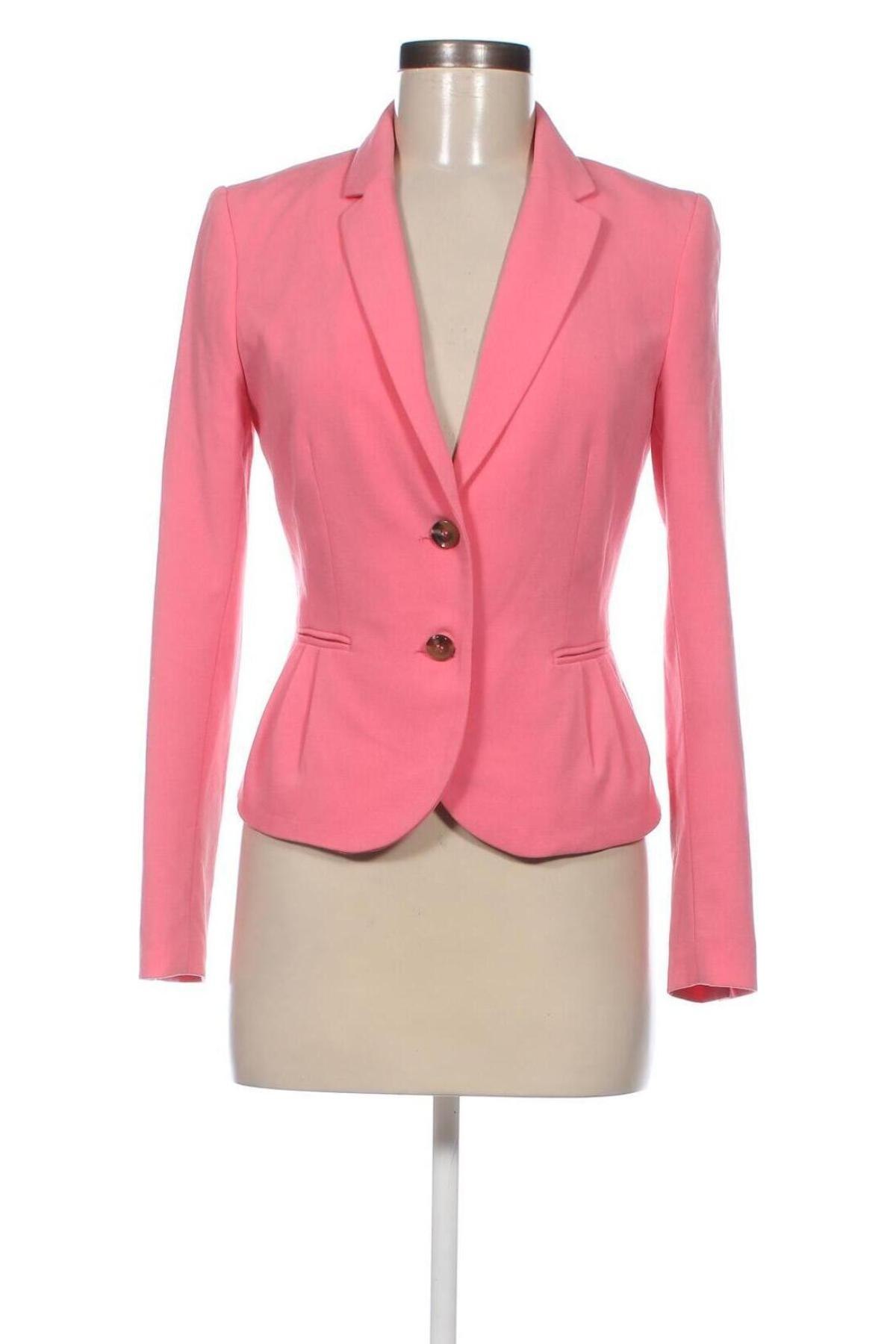 Дамско сако H&M, Размер S, Цвят Розов, Цена 28,56 лв.