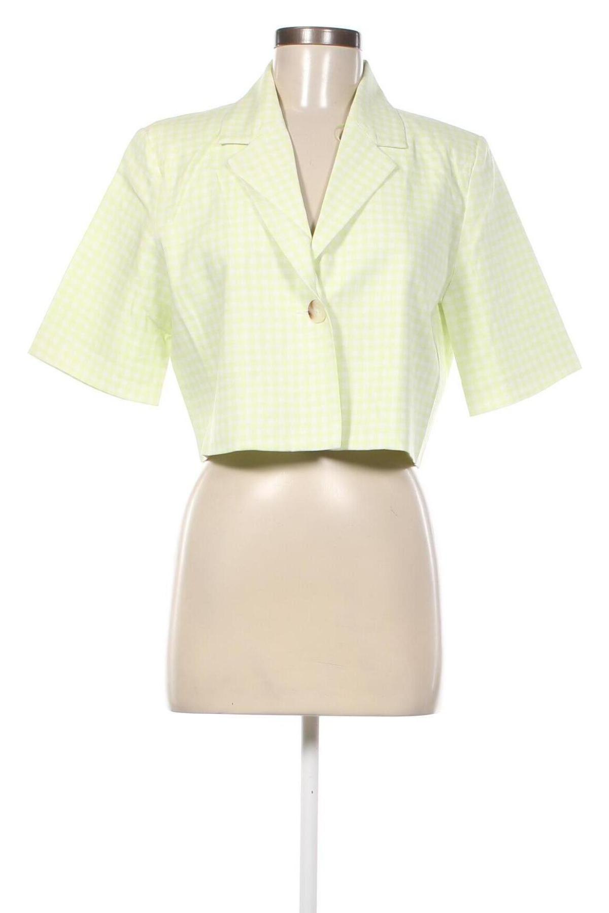 Γυναικείο σακάκι Jennyfer, Μέγεθος L, Χρώμα Πράσινο, Τιμή 19,12 €