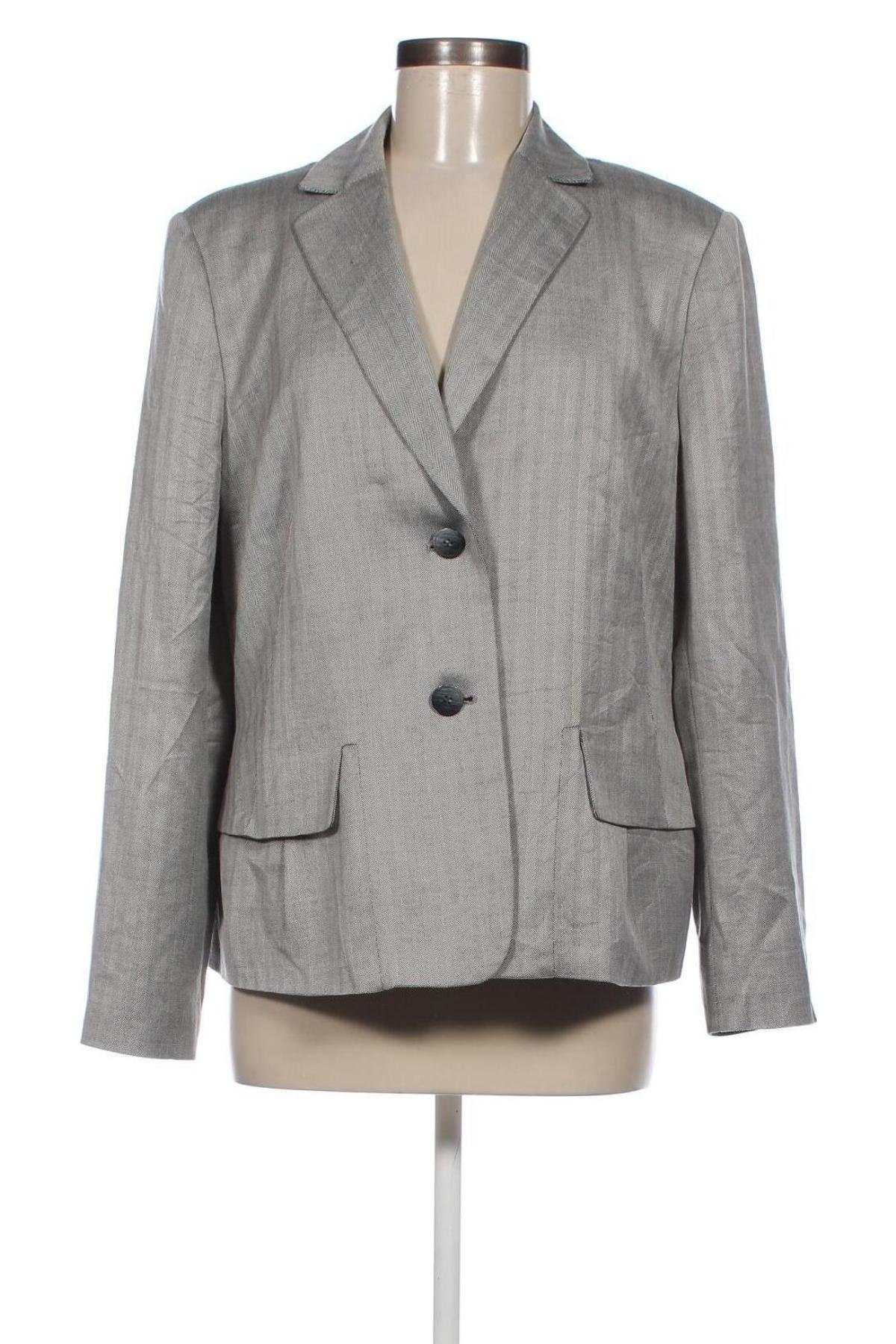 Damen Blazer Jones New York, Größe L, Farbe Grau, Preis 6,49 €