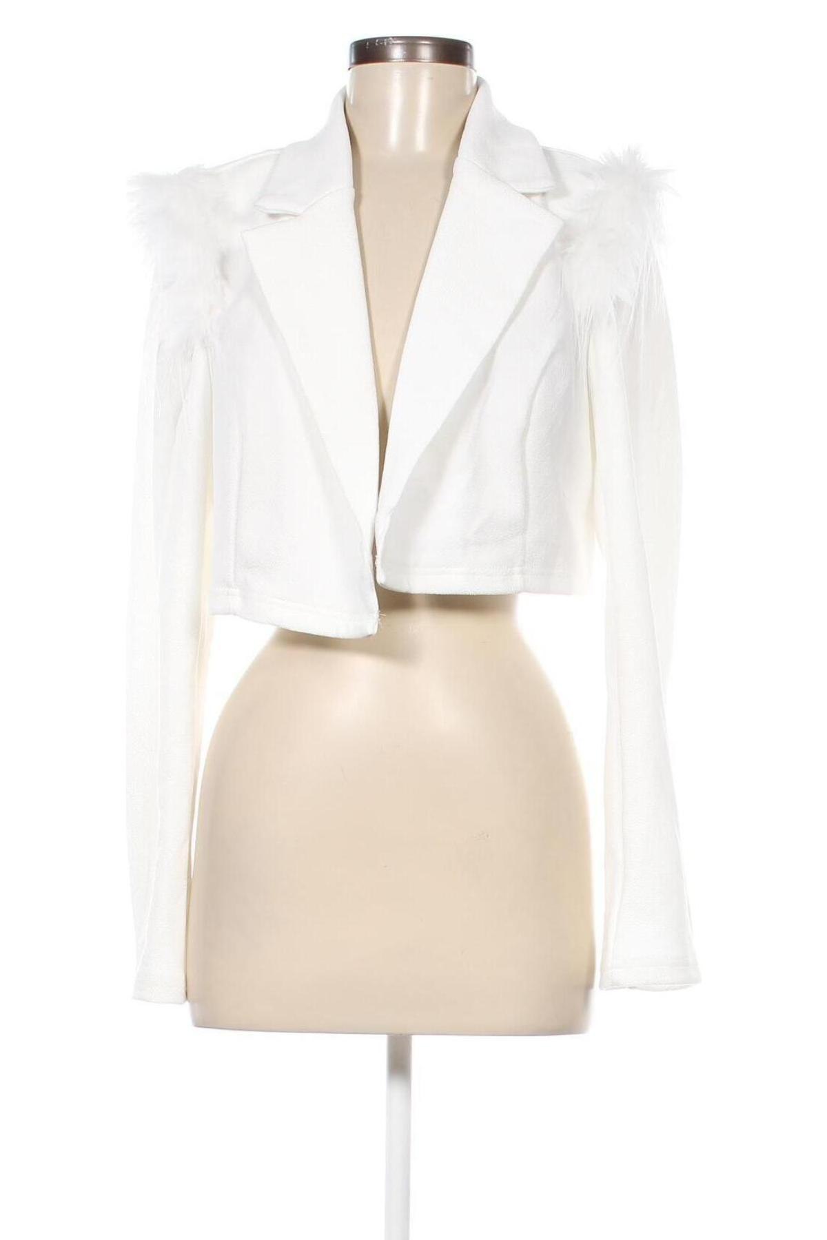 Γυναικείο σακάκι SHEIN, Μέγεθος XL, Χρώμα Λευκό, Τιμή 27,22 €