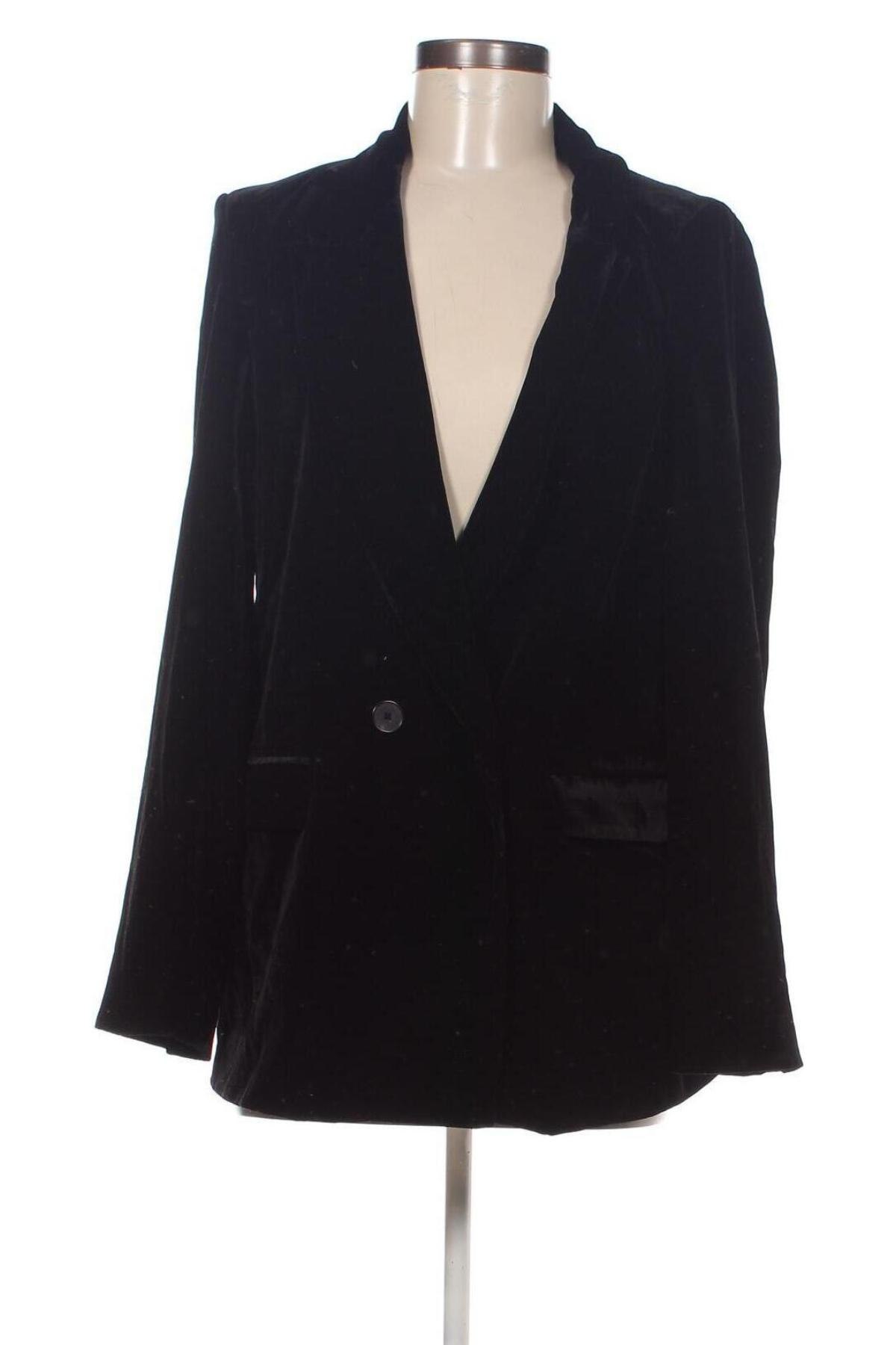 Damen Blazer Zara, Größe M, Farbe Schwarz, Preis 33,40 €