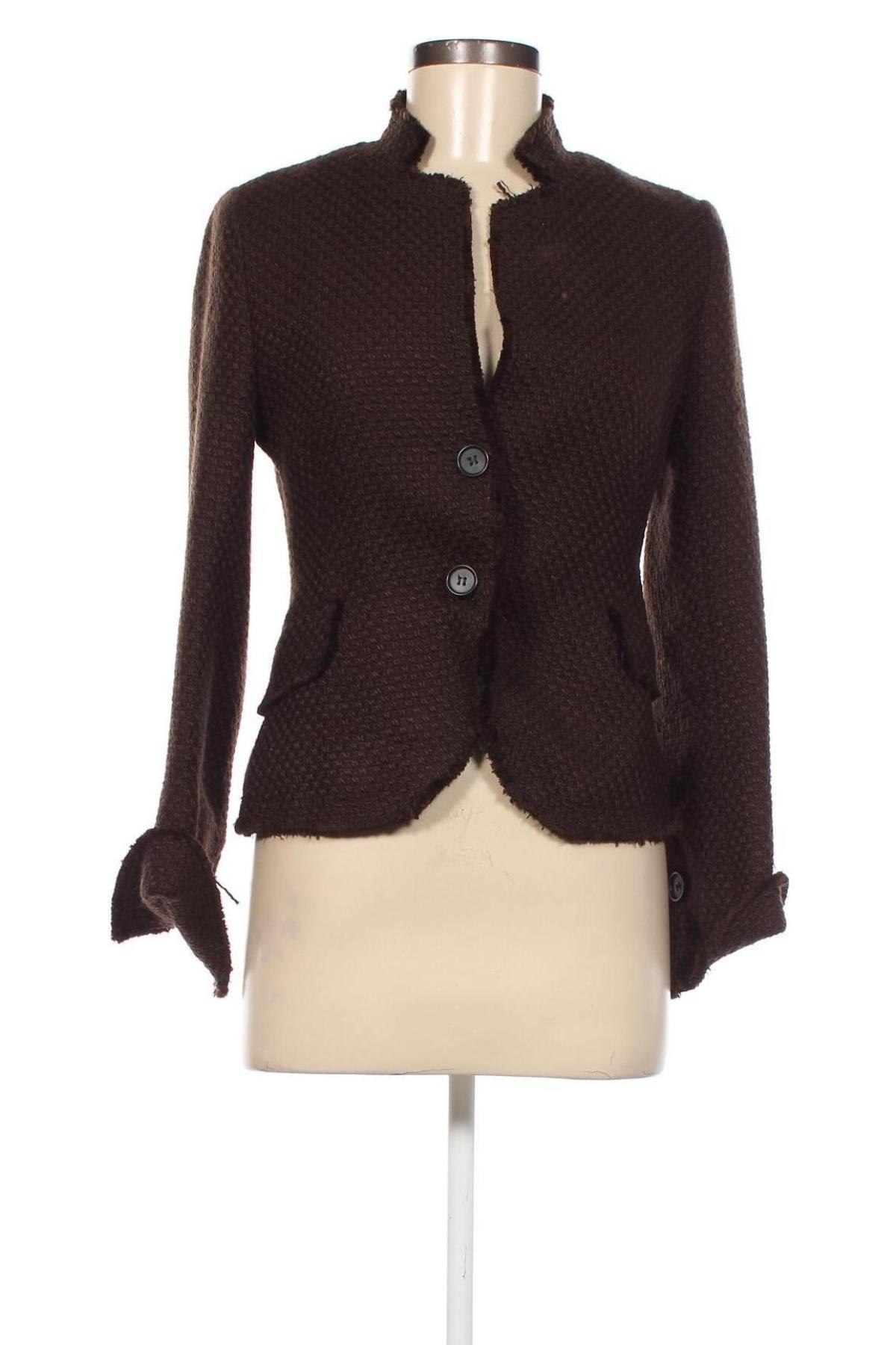 Γυναικείο σακάκι Zara, Μέγεθος M, Χρώμα Καφέ, Τιμή 15,14 €