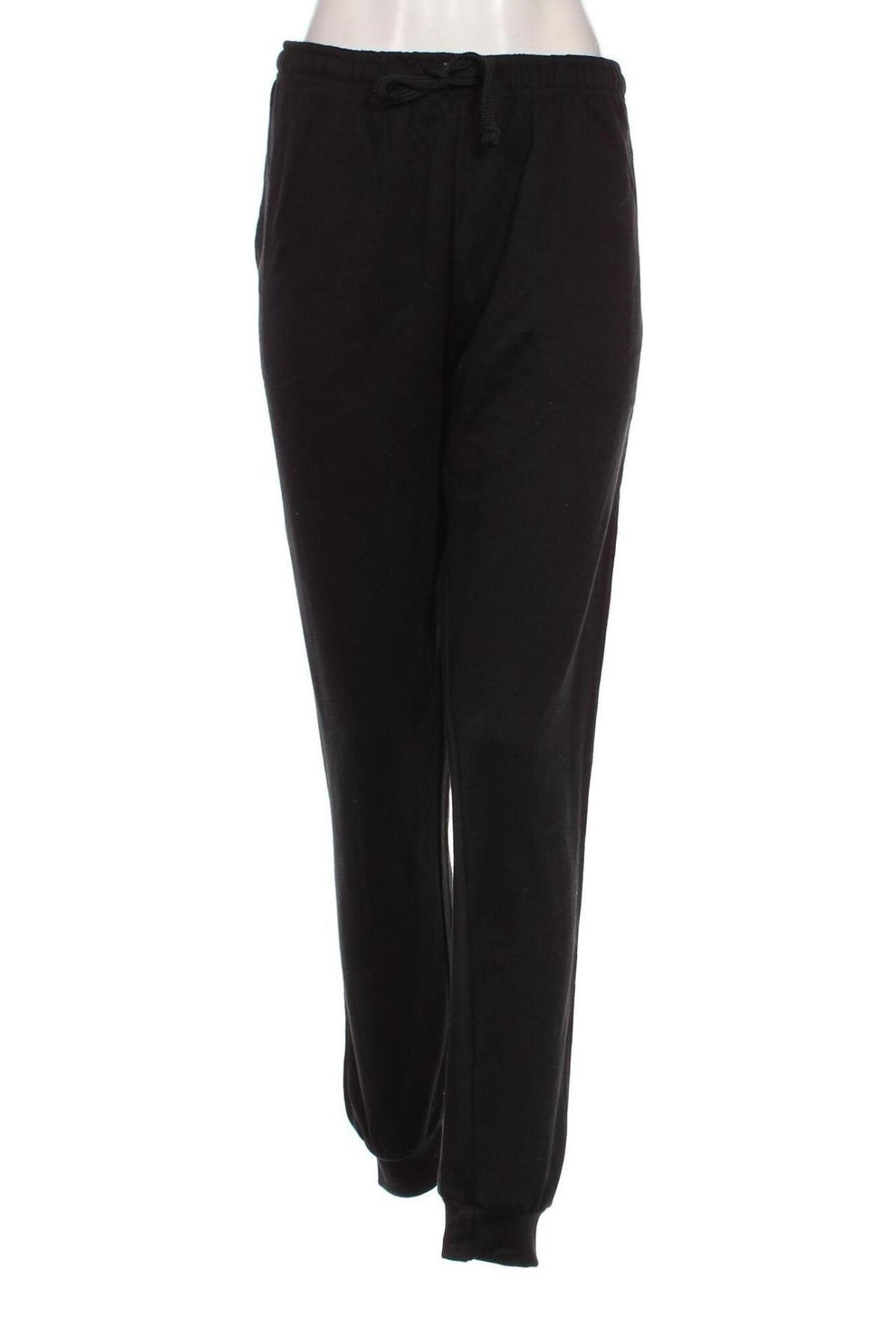 Γυναικείο αθλητικό παντελόνι, Μέγεθος M, Χρώμα Μαύρο, Τιμή 4,66 €