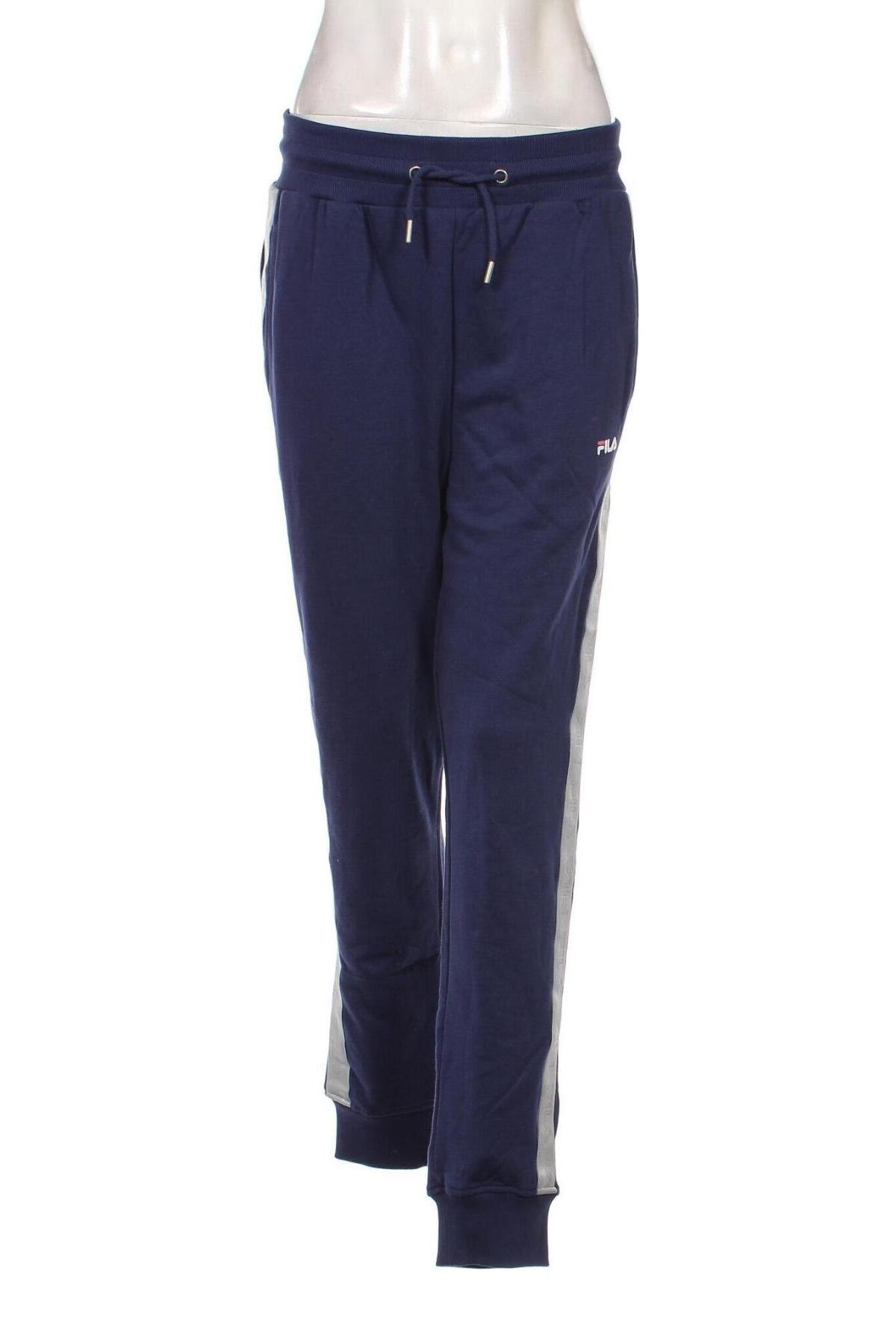 Γυναικείο αθλητικό παντελόνι FILA, Μέγεθος M, Χρώμα Μπλέ, Τιμή 21,09 €