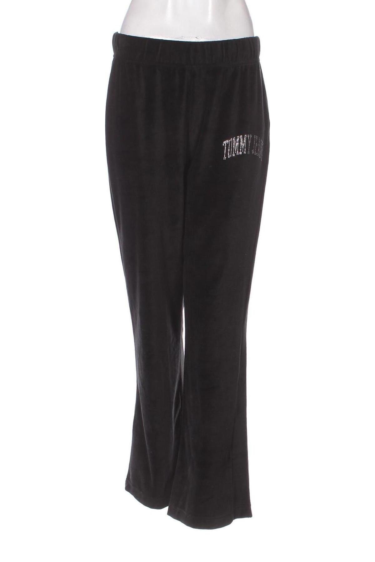 Pantaloni trening de femei Tommy Jeans, Mărime M, Culoare Negru, Preț 384,87 Lei