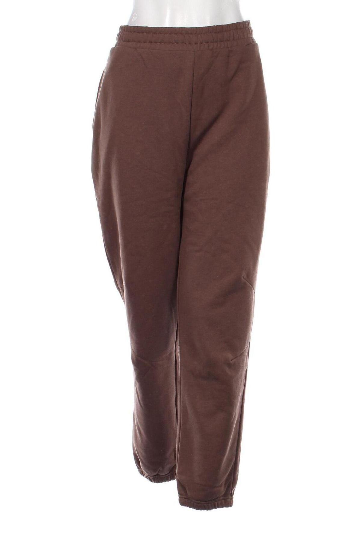Pantaloni trening de femei Viral Vibes, Mărime XL, Culoare Maro, Preț 48,95 Lei