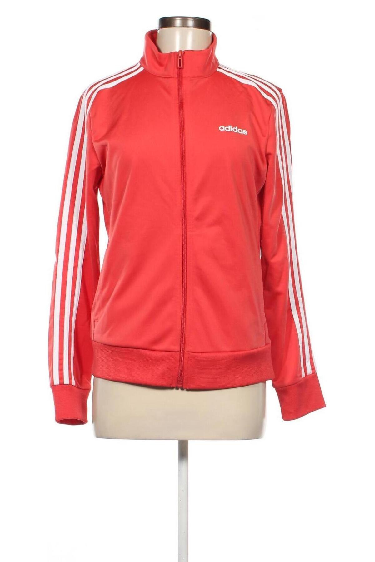 Дамско спортно горнище Adidas, Размер M, Цвят Оранжев, Цена 48,00 лв.