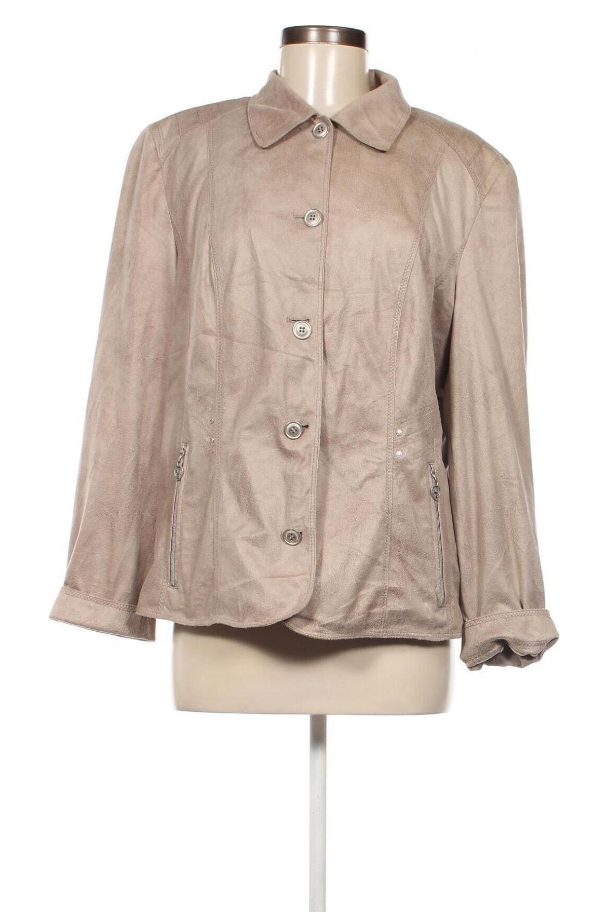 Damenjacke Barbara Lebek, Größe L, Farbe Beige, Preis 20,44 €