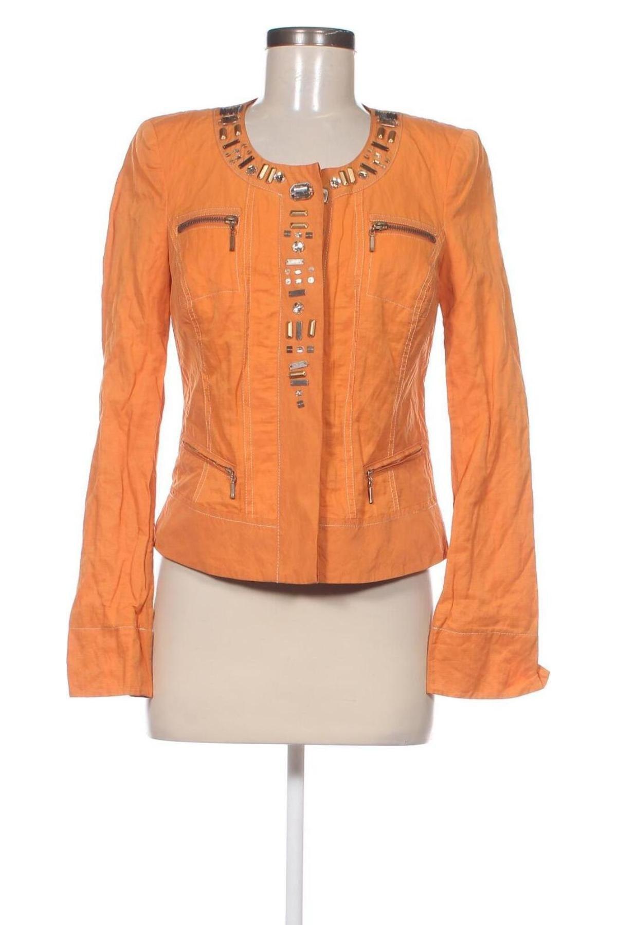 Γυναικείο μπουφάν Crisca, Μέγεθος XS, Χρώμα Πορτοκαλί, Τιμή 8,41 €
