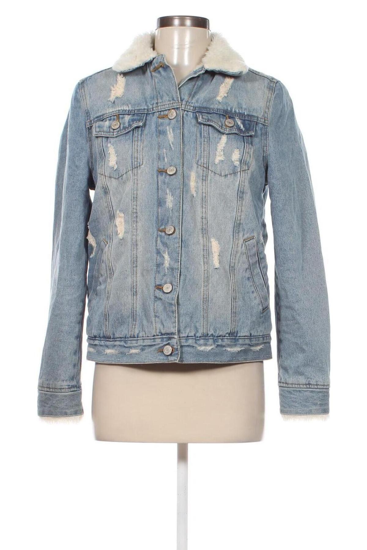 Damenjacke Denim Co., Größe M, Farbe Blau, Preis 27,14 €