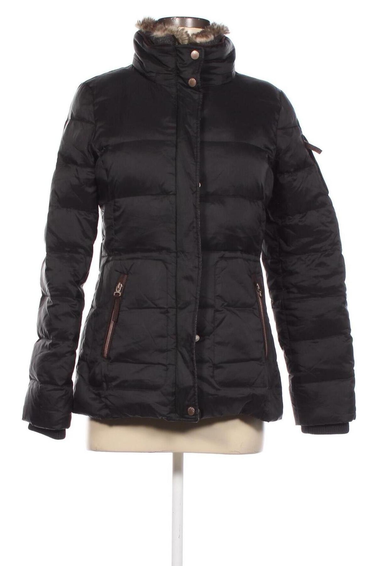 Γυναικείο μπουφάν Esprit, Μέγεθος XS, Χρώμα Μαύρο, Τιμή 27,37 €