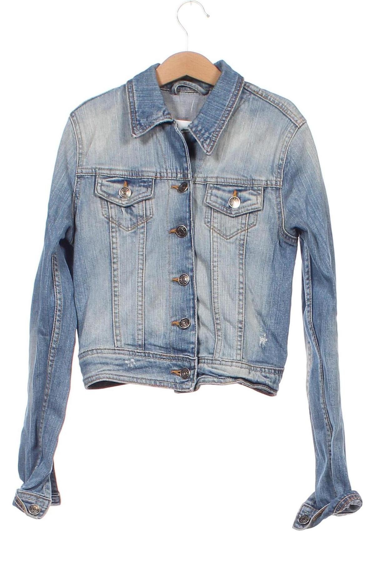 Damenjacke Gina Tricot, Größe XXS, Farbe Blau, Preis € 10,42