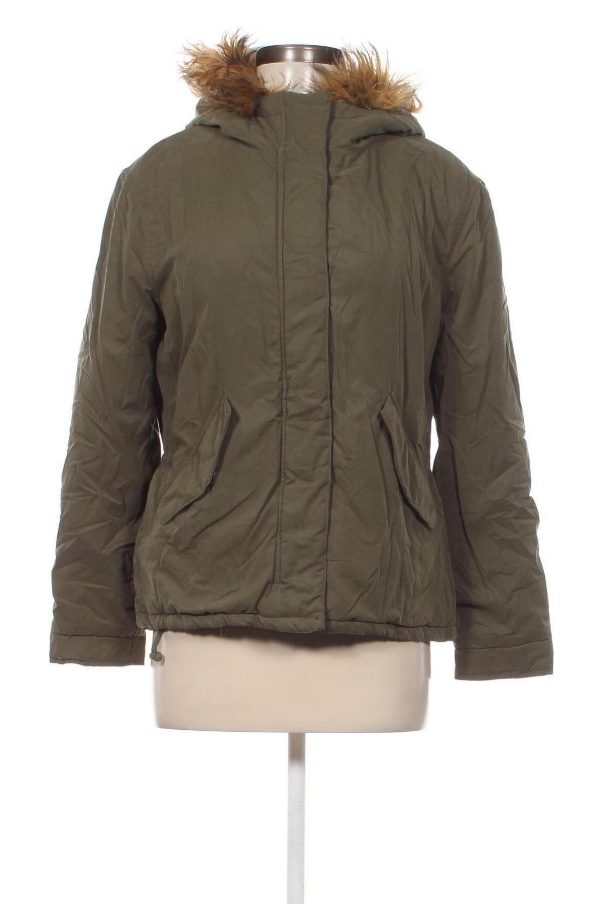 Γυναικείο μπουφάν H&M Divided, Μέγεθος XS, Χρώμα Πράσινο, Τιμή 11,84 €