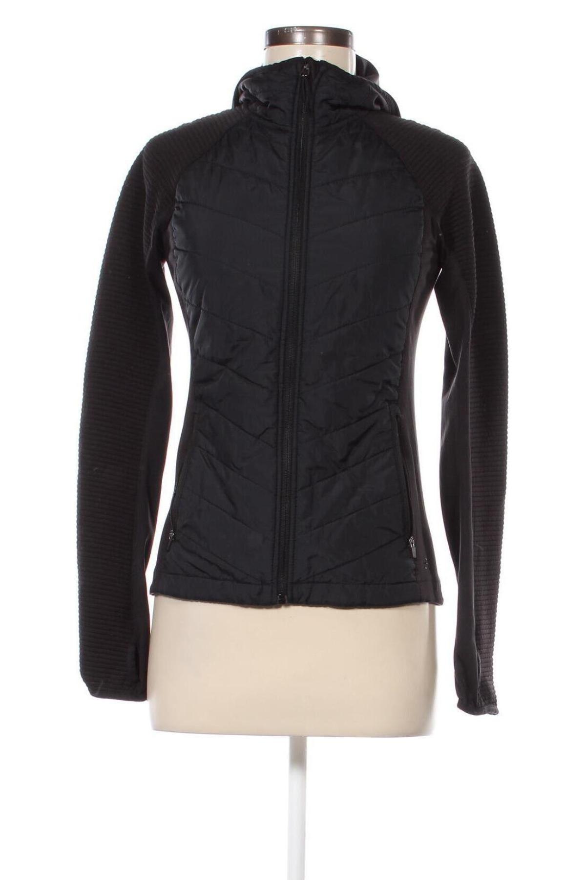 Γυναικείο μπουφάν H&M Sport, Μέγεθος S, Χρώμα Μαύρο, Τιμή 28,45 €