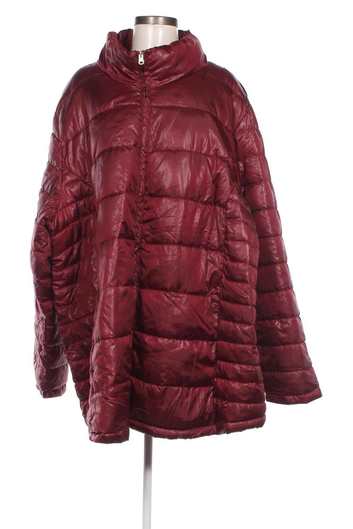 Γυναικείο μπουφάν Janina, Μέγεθος 4XL, Χρώμα Κόκκινο, Τιμή 35,88 €
