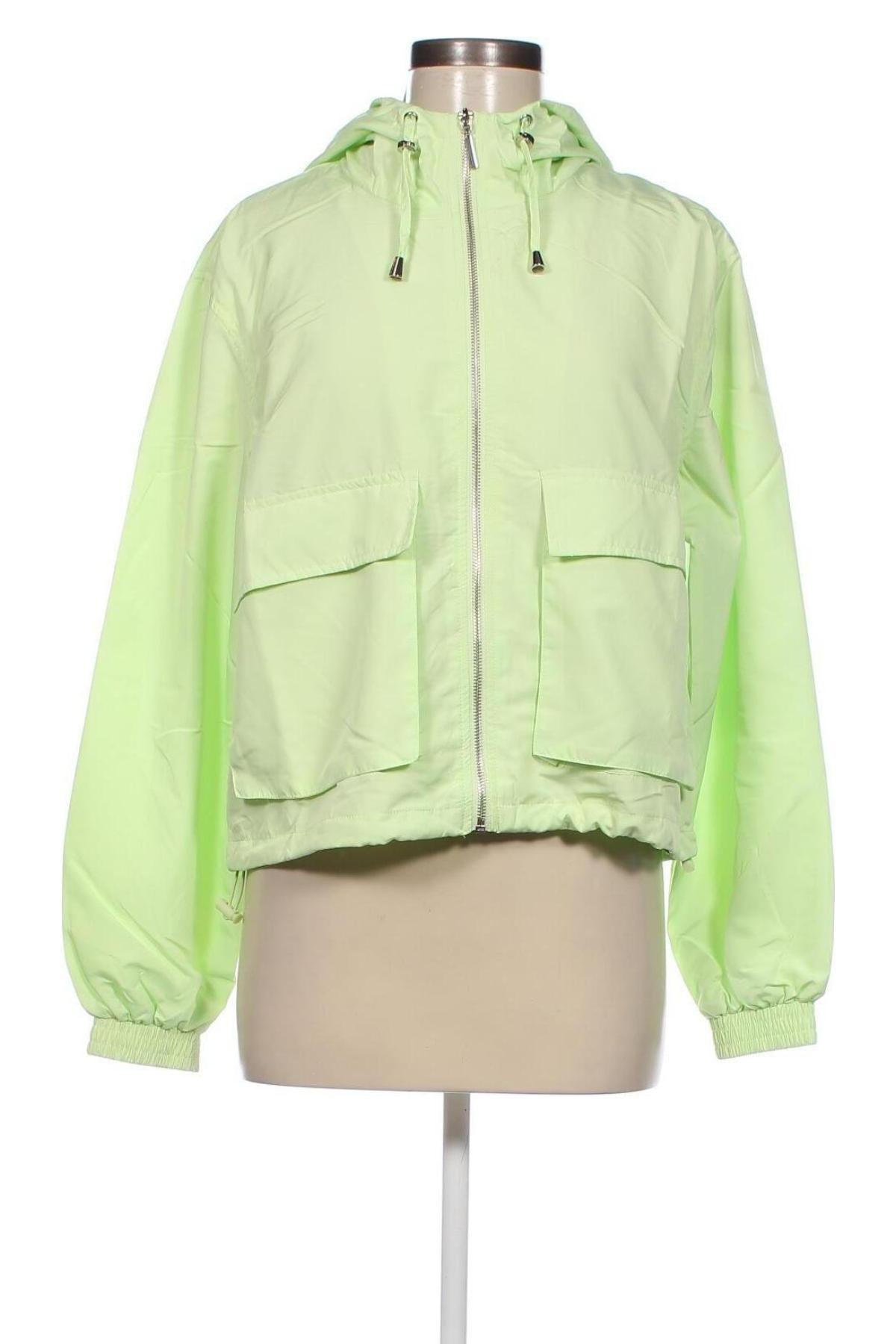 Γυναικείο μπουφάν Jennyfer, Μέγεθος L, Χρώμα Πράσινο, Τιμή 10,32 €
