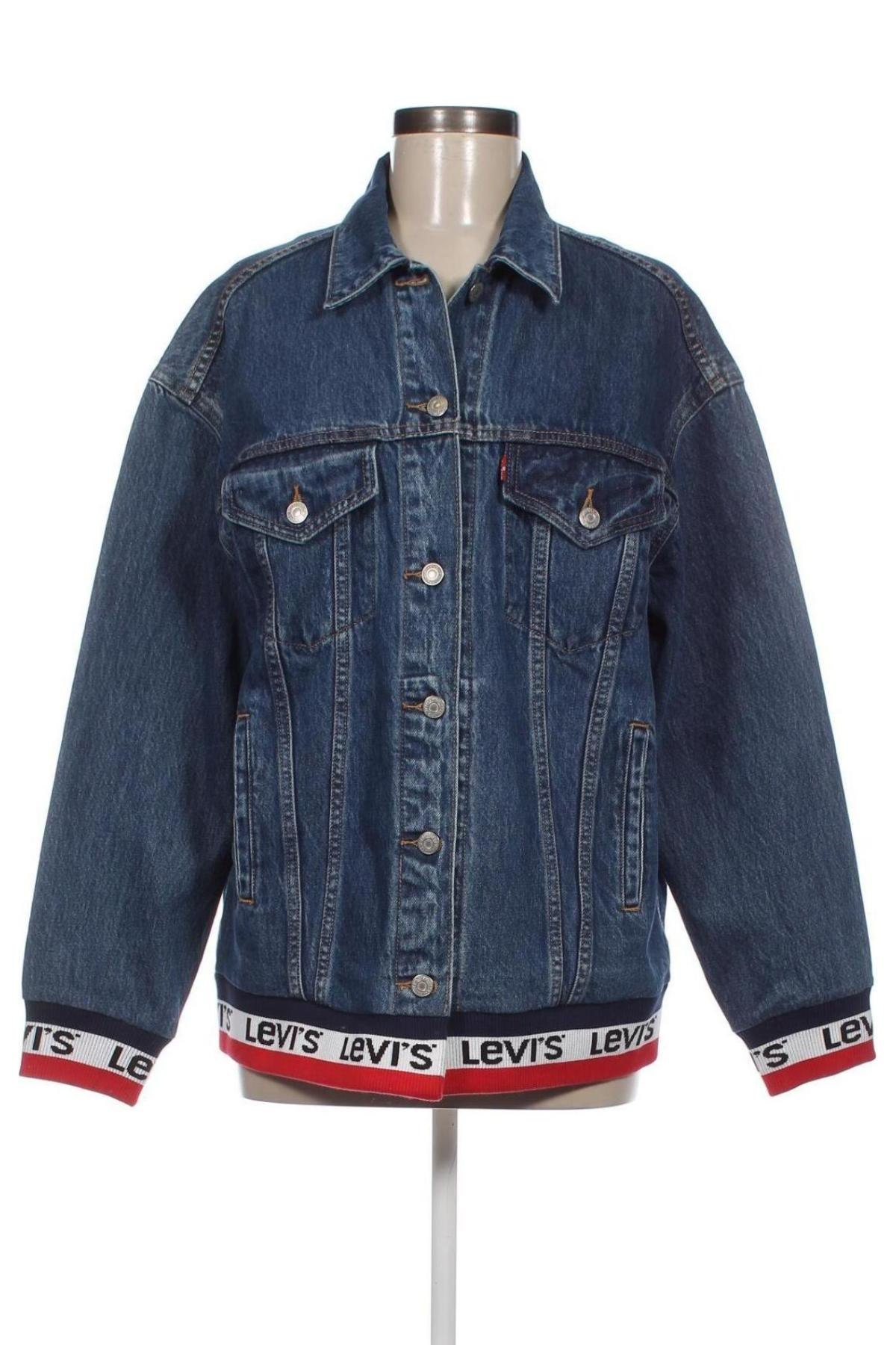 Damenjacke Levi's, Größe M, Farbe Blau, Preis 39,67 €