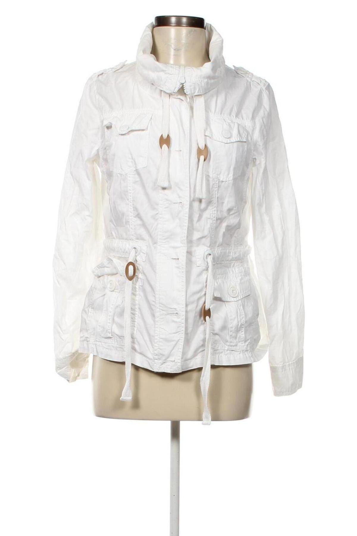 Γυναικείο μπουφάν Nkd, Μέγεθος M, Χρώμα Λευκό, Τιμή 6,53 €