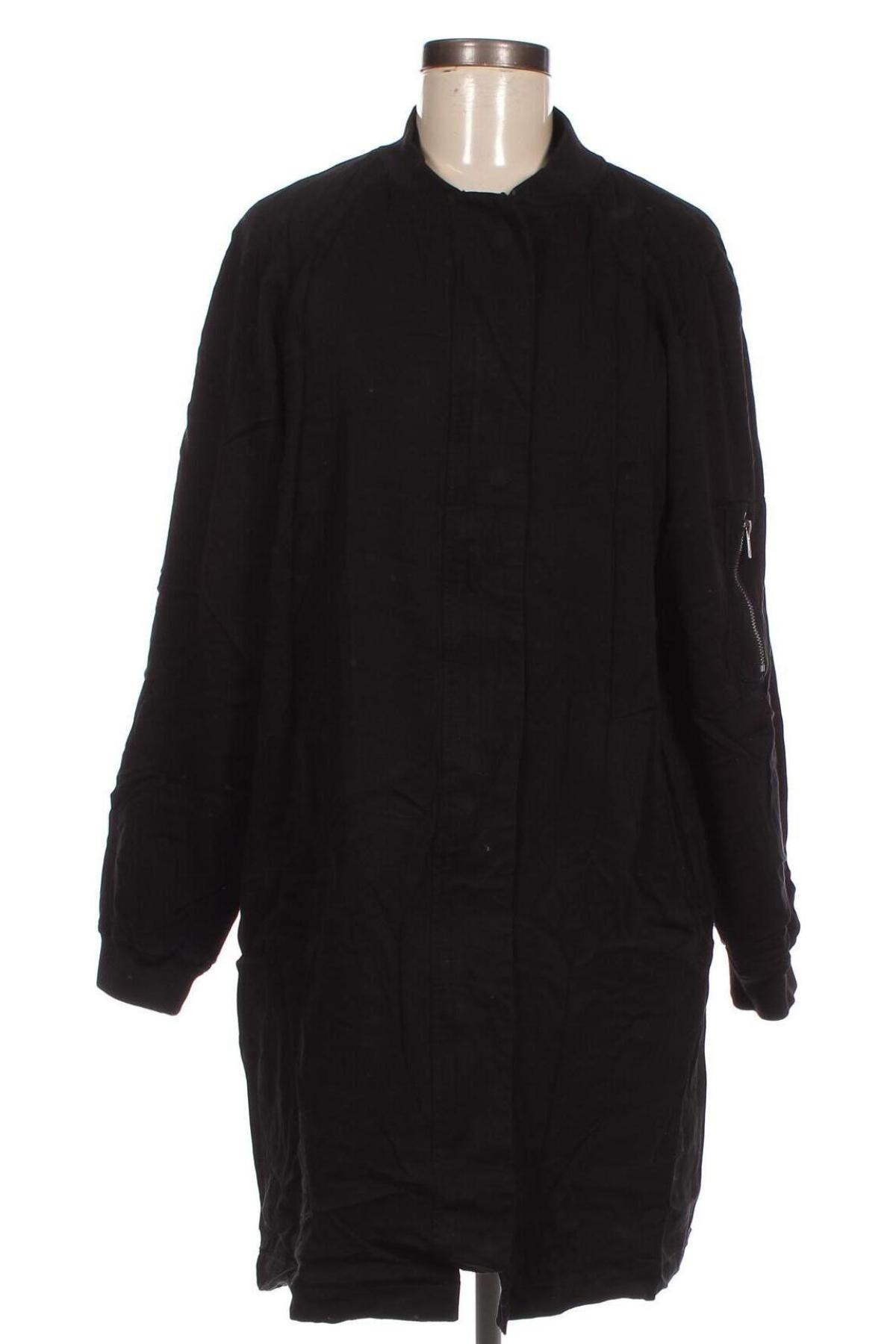 Γυναικείο μπουφάν Object, Μέγεθος M, Χρώμα Μαύρο, Τιμή 8,41 €