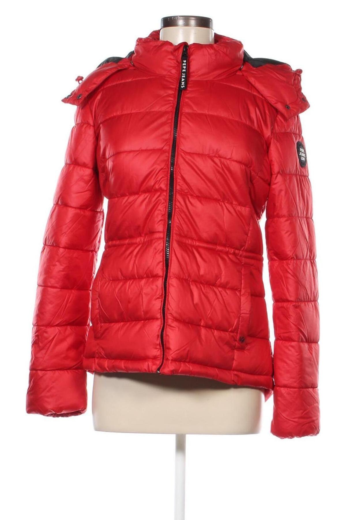 Damenjacke Pepe Jeans, Größe M, Farbe Rot, Preis 25,95 €