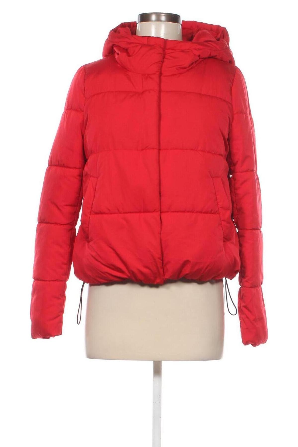 Γυναικείο μπουφάν Pimkie, Μέγεθος S, Χρώμα Κόκκινο, Τιμή 12,17 €