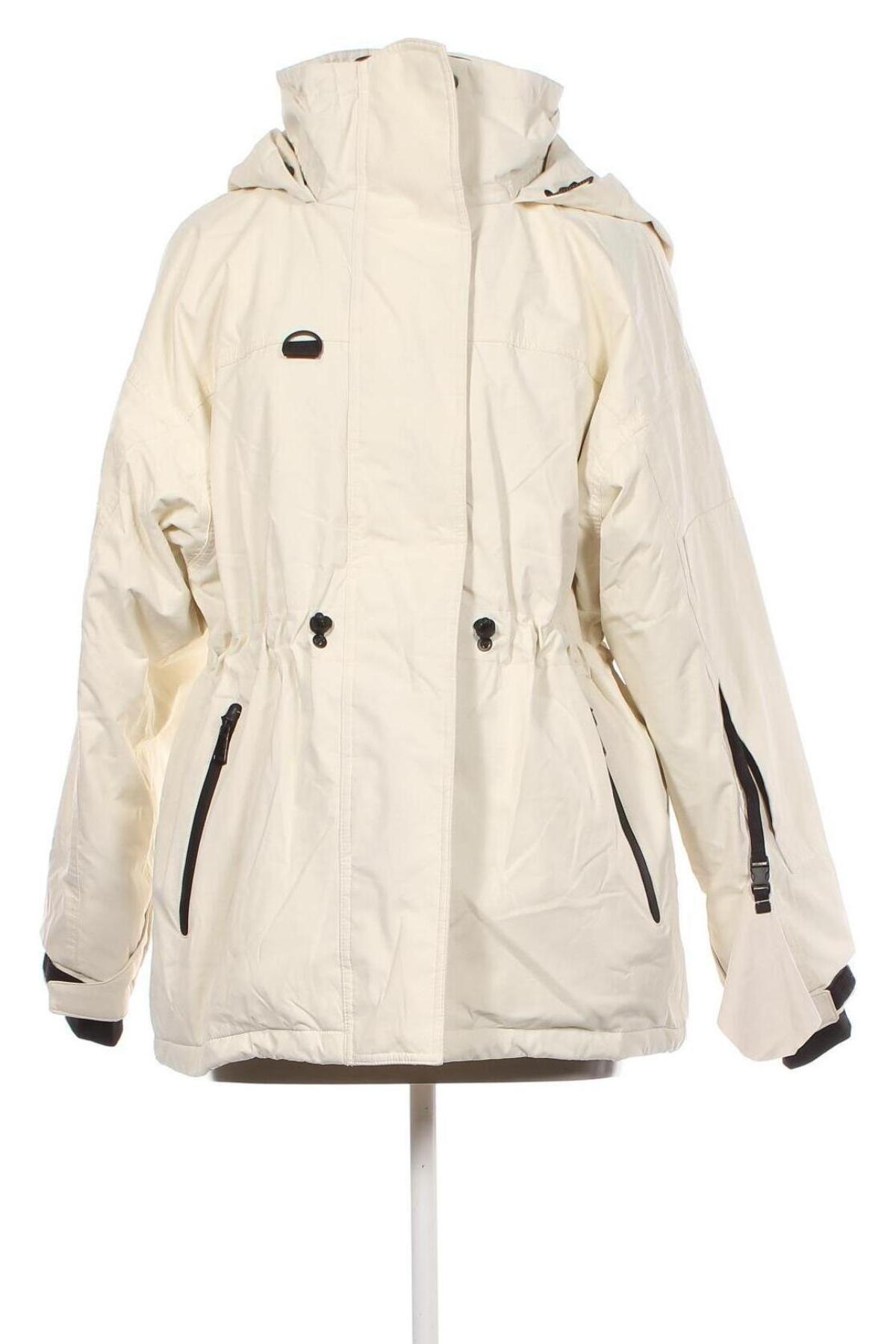 Damenjacke für Wintersports Zara, Größe S, Farbe Weiß, Preis 62,63 €