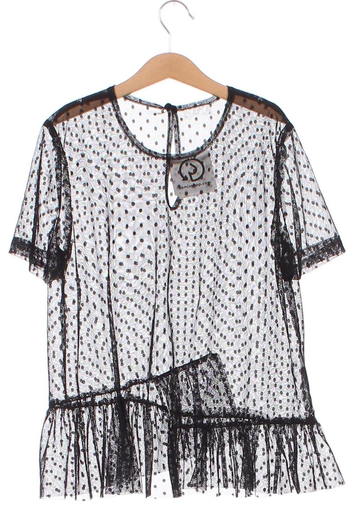 Детска блуза Girls, Размер 10-11y/ 146-152 см, Цвят Черен, Цена 5,64 лв.