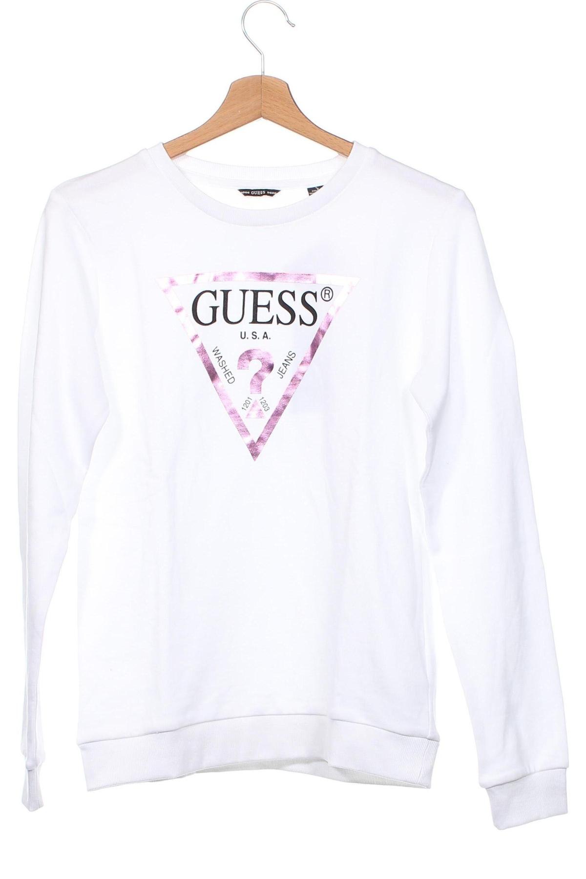 Детска блуза Guess, Размер 15-18y/ 170-176 см, Цвят Бял, Цена 61,60 лв.