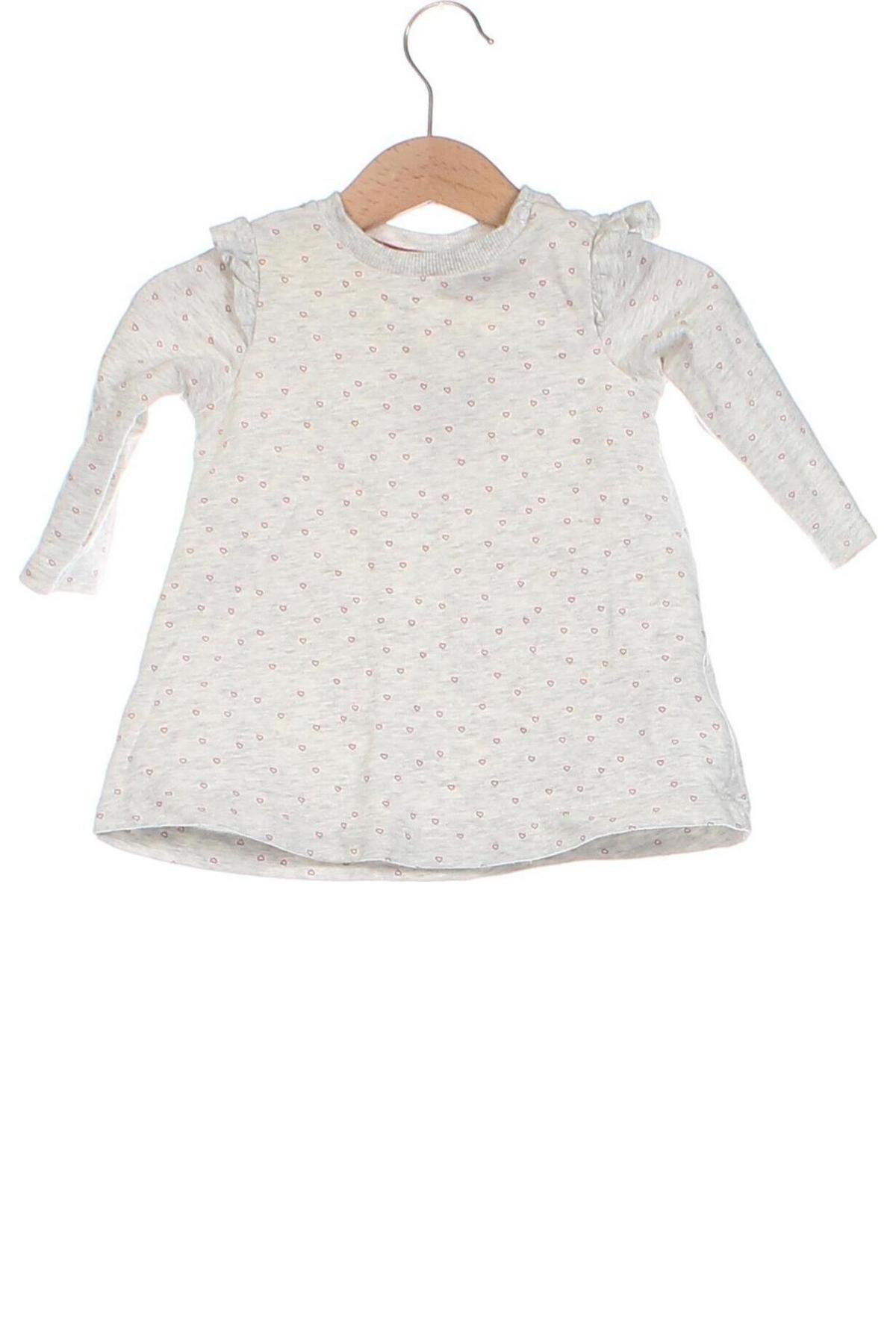 Dziecięca bluzka H&M, Rozmiar 6-9m/ 68-74 cm, Kolor Szary, Cena 14,07 zł