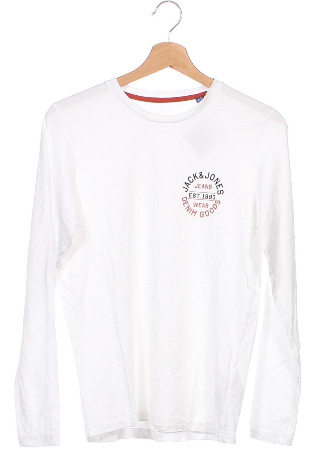 Kinder Shirt Jack & Jones, Größe 13-14y/ 164-168 cm, Farbe Weiß, Preis 10,52 €