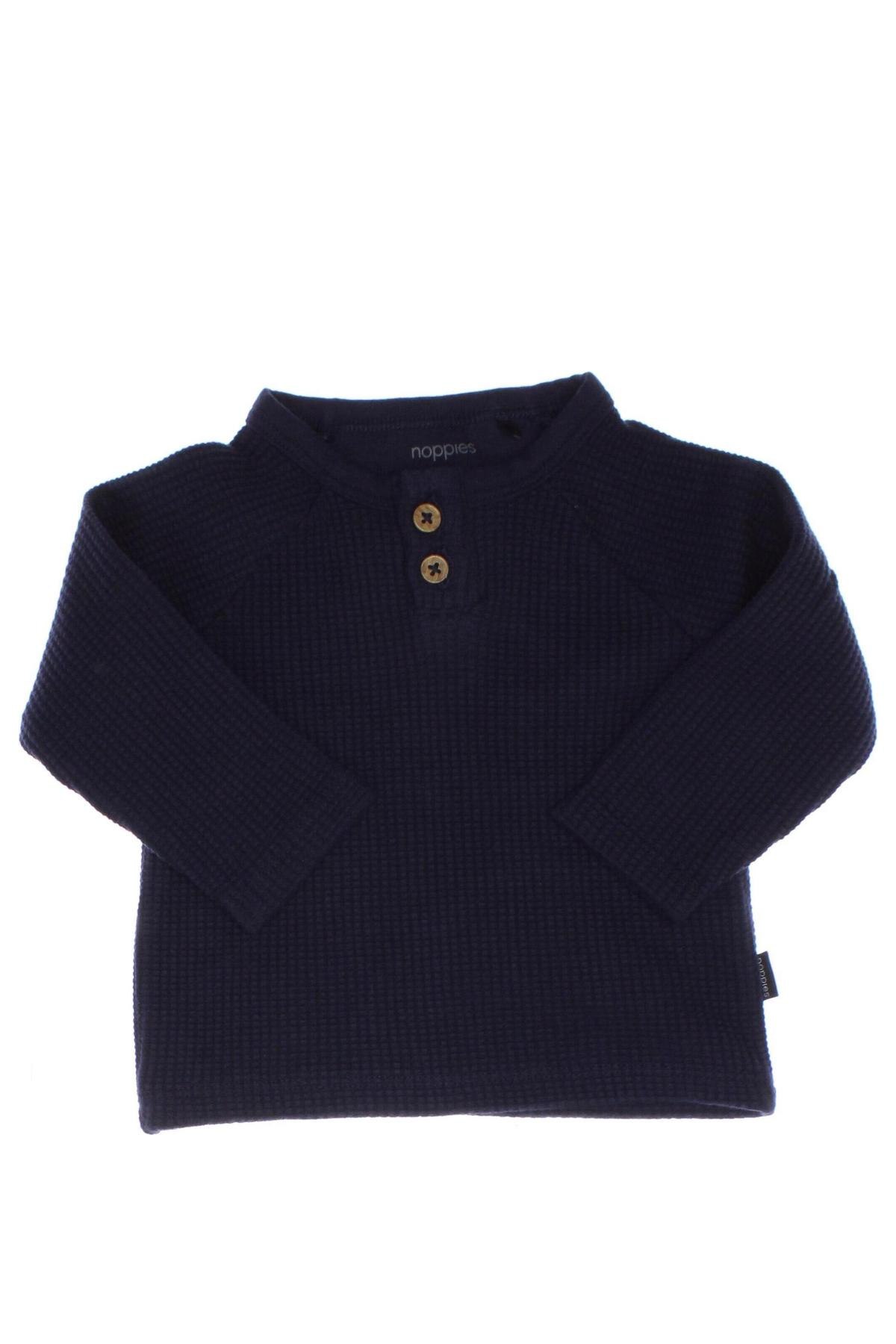 Kinder Shirt Noppies, Größe 2-3m/ 56-62 cm, Farbe Blau, Preis 5,26 €