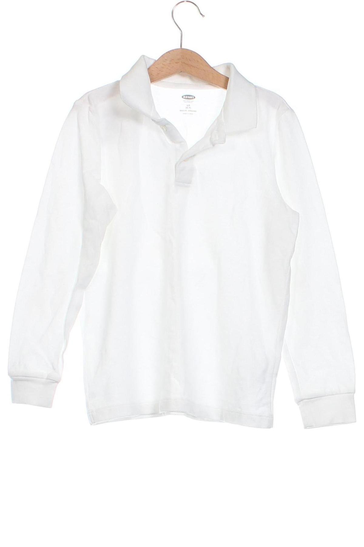 Kinder Shirt Old Navy, Größe 6-7y/ 122-128 cm, Farbe Weiß, Preis 5,06 €