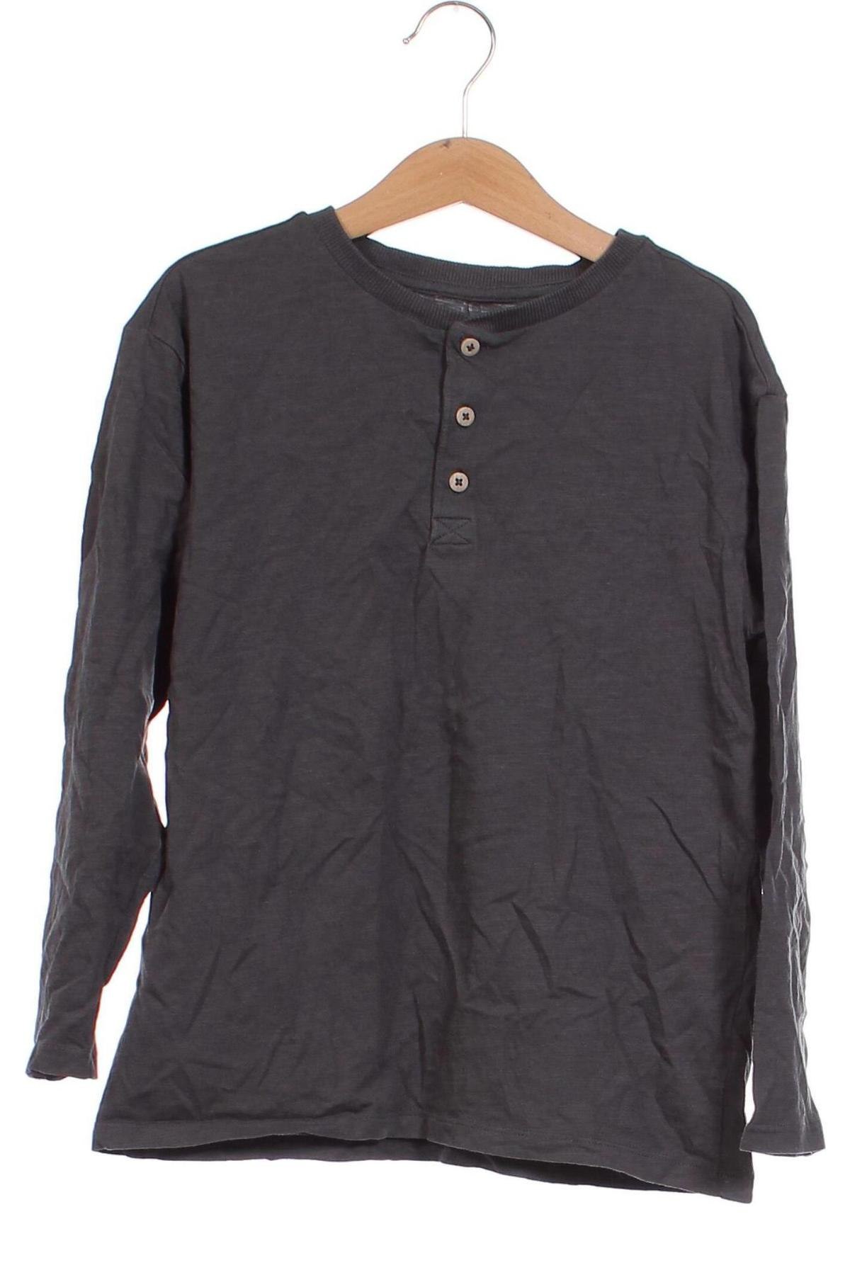 Kinder Shirt Tex, Größe 7-8y/ 128-134 cm, Farbe Grau, Preis 2,64 €