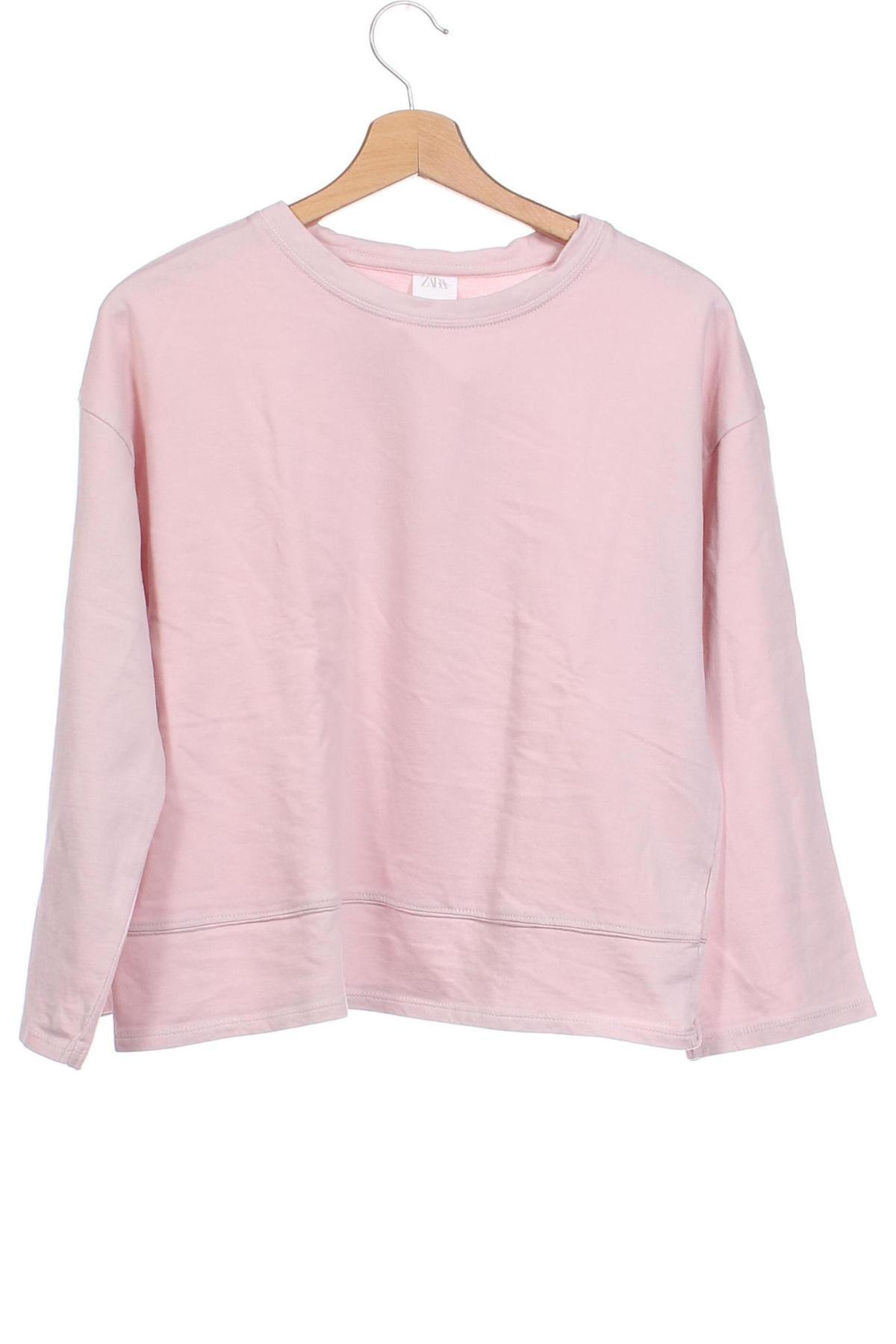 Детска блуза Zara, Размер 13-14y/ 164-168 см, Цвят Розов, Цена 7,98 лв.