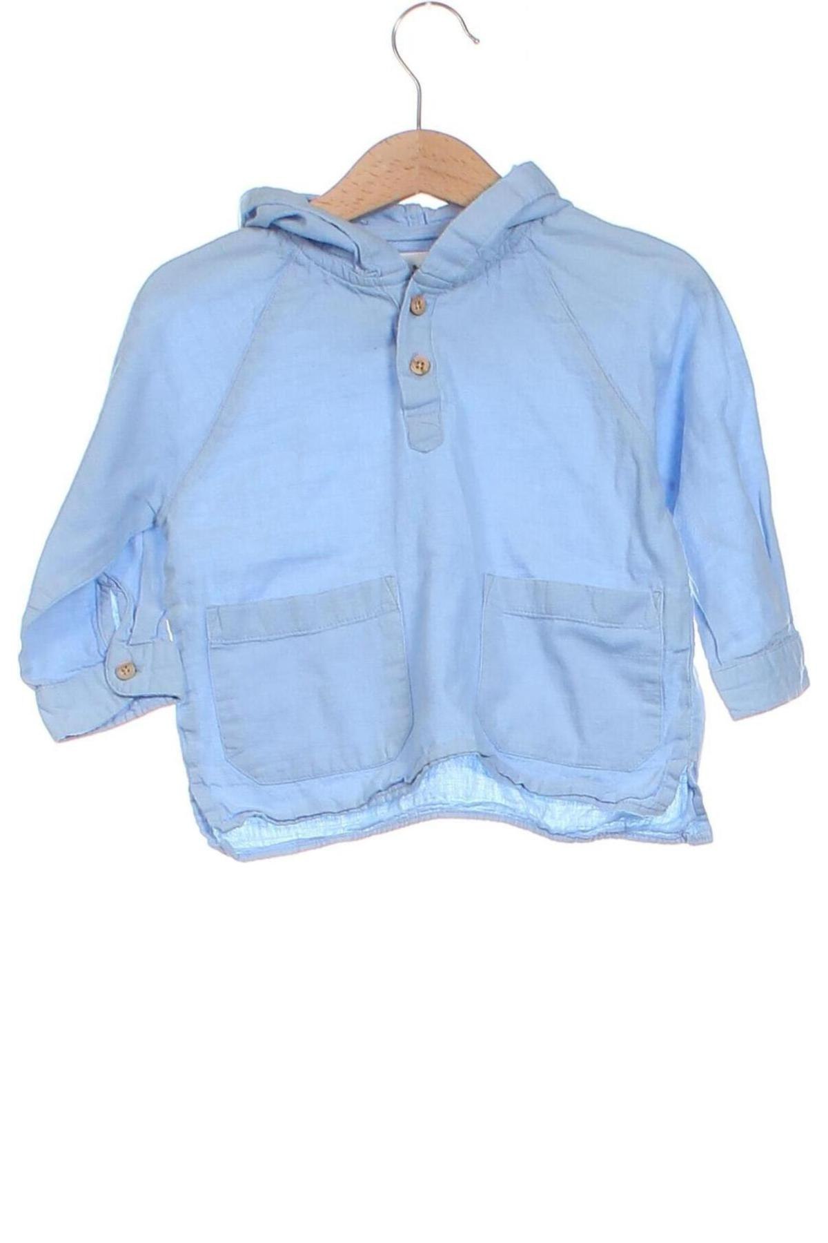 Dziecięca bluzka Zara, Rozmiar 12-18m/ 80-86 cm, Kolor Niebieski, Cena 41,84 zł