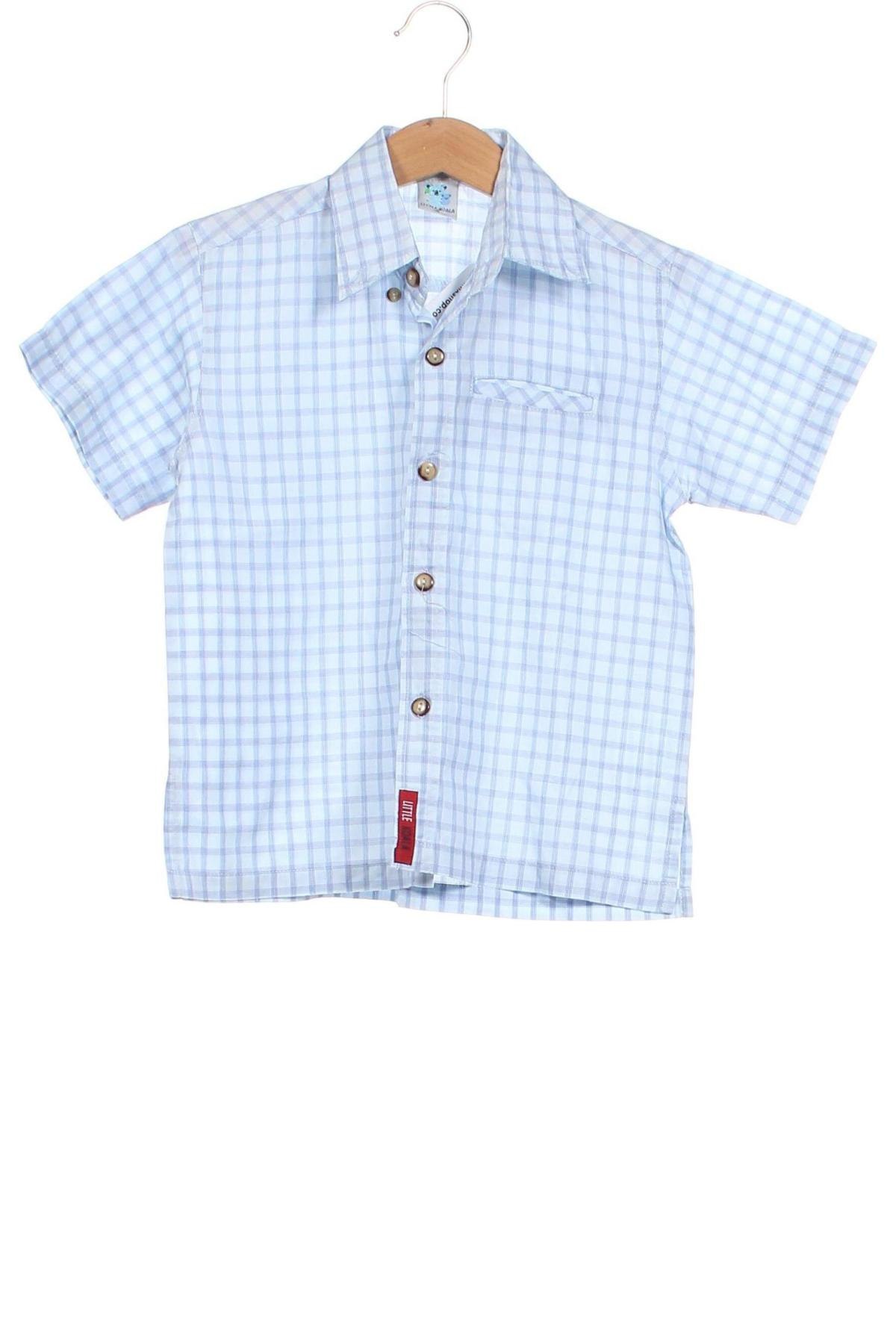 Dětská košile , Velikost 3-4y/ 104-110 cm, Barva Modrá, Cena  87,00 Kč