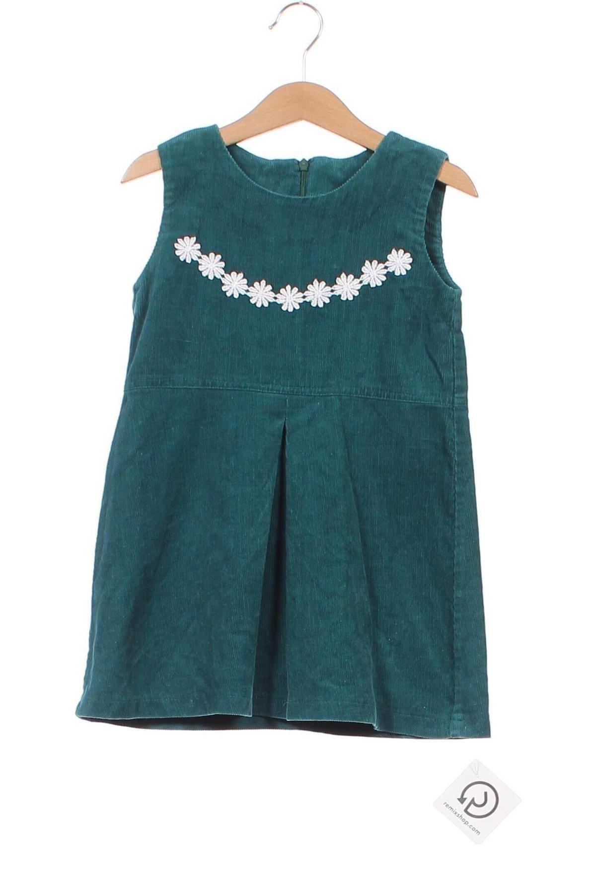 Παιδικό φόρεμα, Μέγεθος 2-3y/ 98-104 εκ., Χρώμα Πράσινο, Τιμή 6,50 €