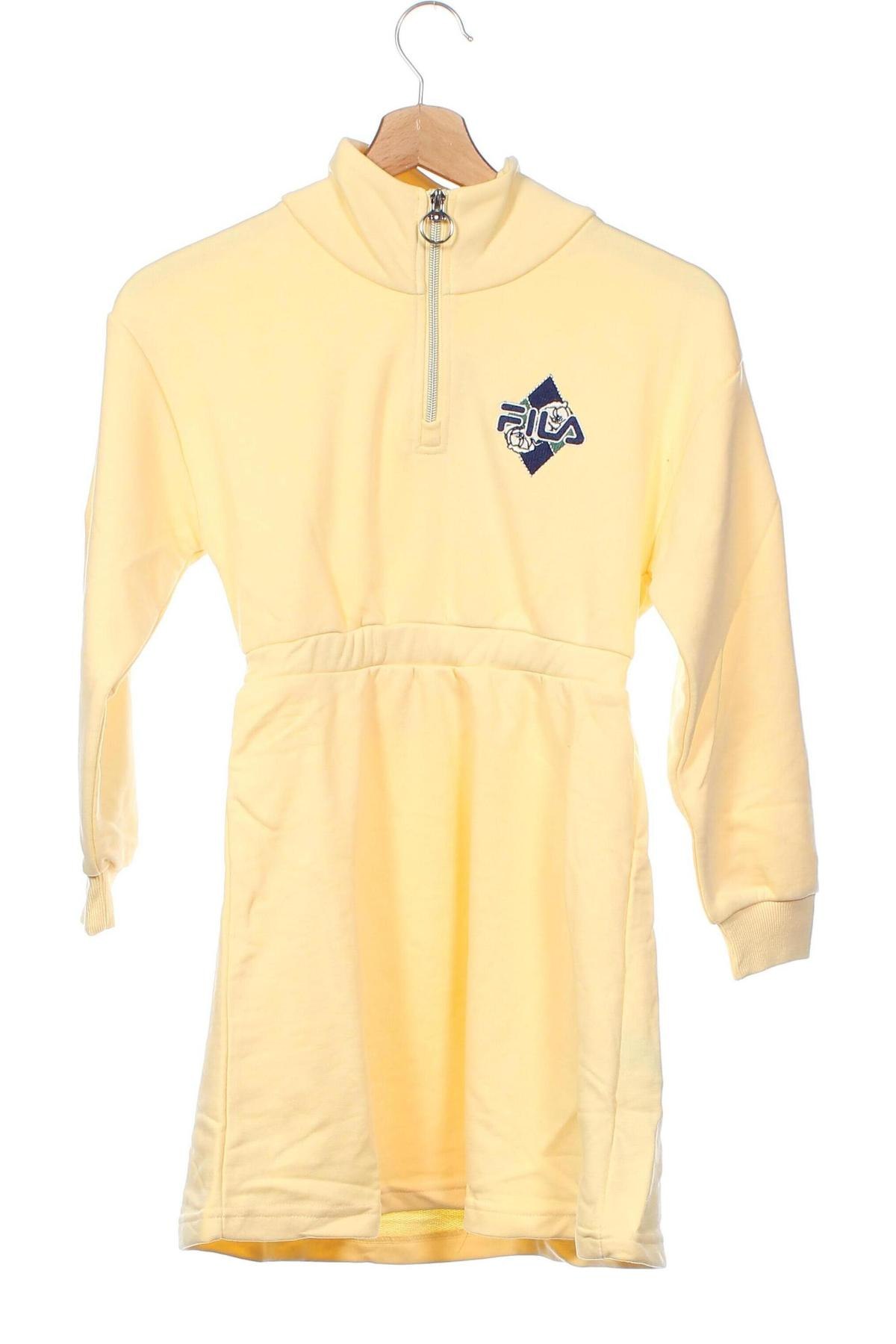 Παιδικό φόρεμα FILA, Μέγεθος 8-9y/ 134-140 εκ., Χρώμα Κίτρινο, Τιμή 22,48 €