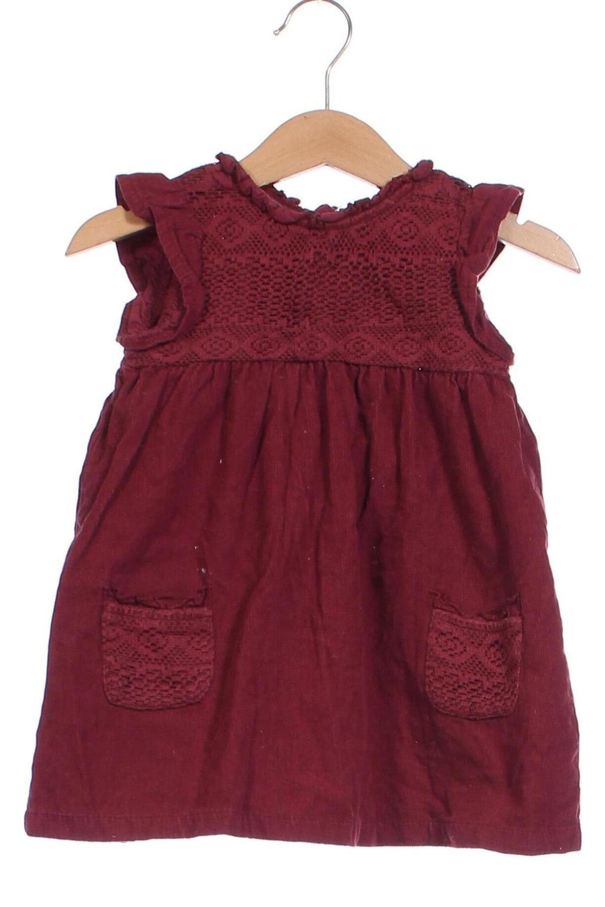 Kinderkleid Topomini, Größe 12-18m/ 80-86 cm, Farbe Rot, Preis 9,72 €