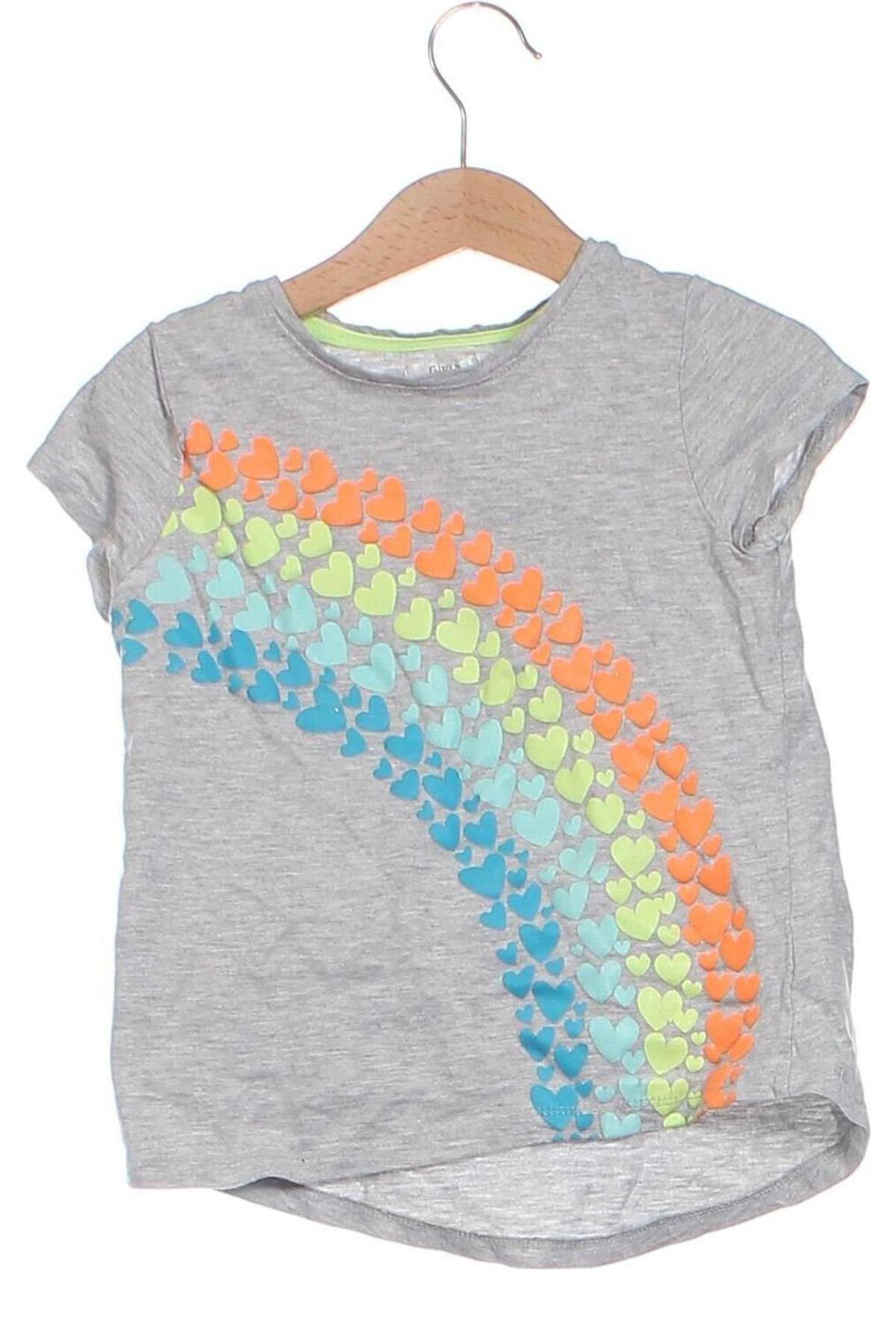 Dziecięcy T-shirt, Rozmiar 4-5y/ 110-116 cm, Kolor Szary, Cena 12,42 zł