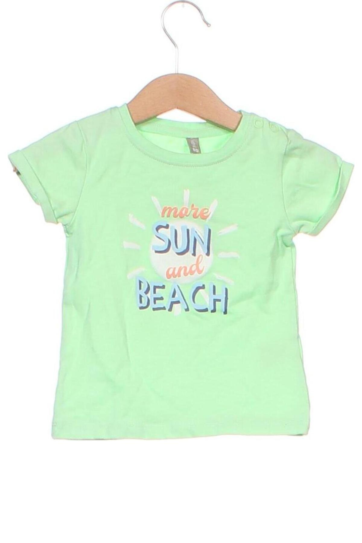 Tricou pentru copii, Mărime 9-12m/ 74-80 cm, Culoare Verde, Preț 30,61 Lei